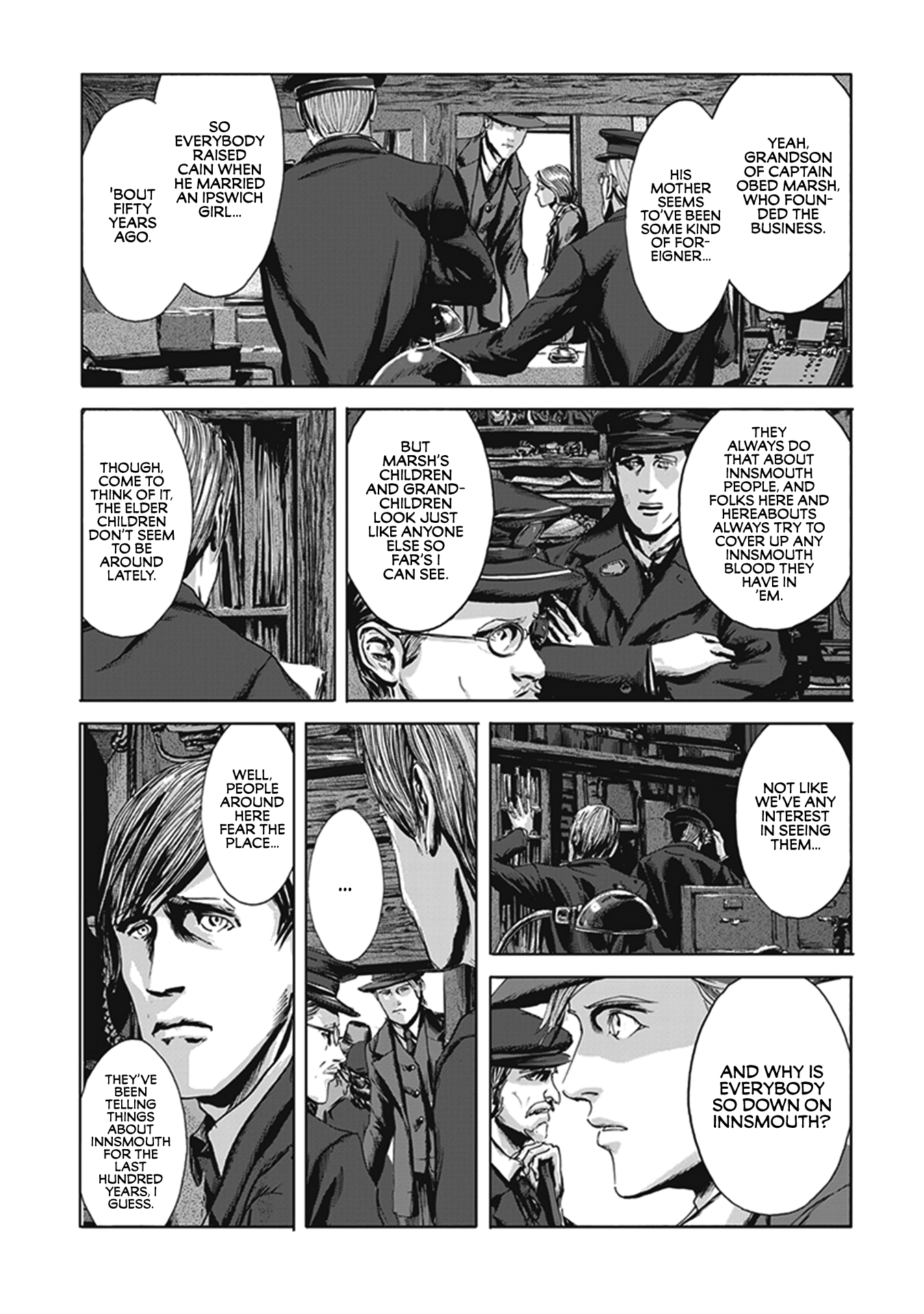 H. P. Lovecraft's The Shadow Over Innsmouth Vol. 1 Ch. 1 第20页
