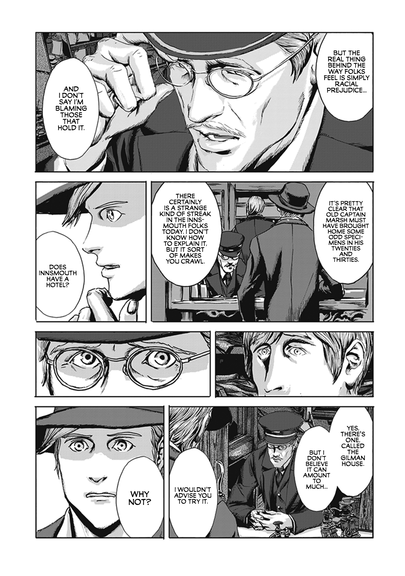 H. P. Lovecraft's The Shadow Over Innsmouth Vol. 1 Ch. 1 第22页