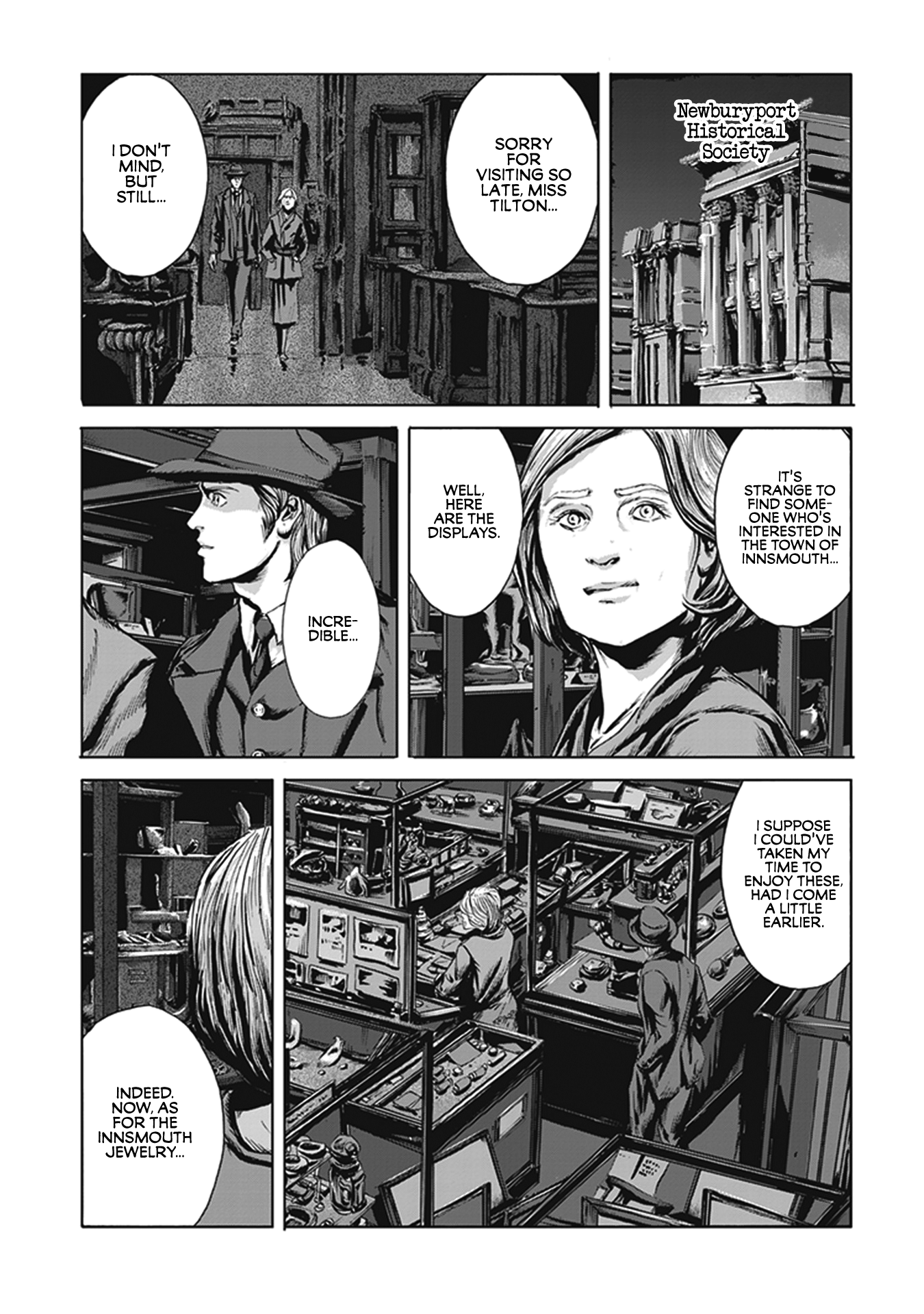 H. P. Lovecraft's The Shadow Over Innsmouth Vol. 1 Ch. 1 第28页
