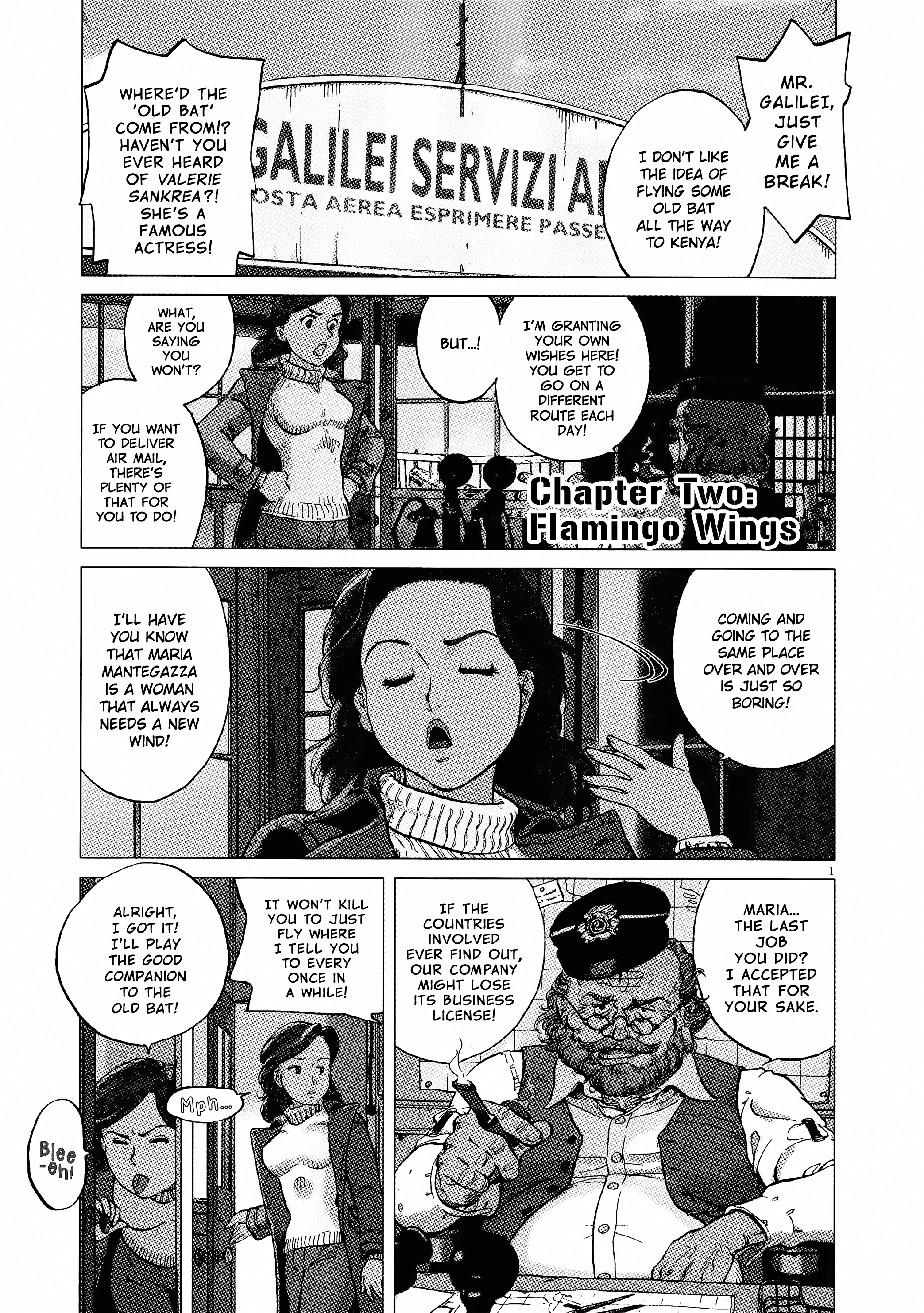 Lady Aviator - Maria Mantegazza’s Adventures Flamingo Wings 第1页