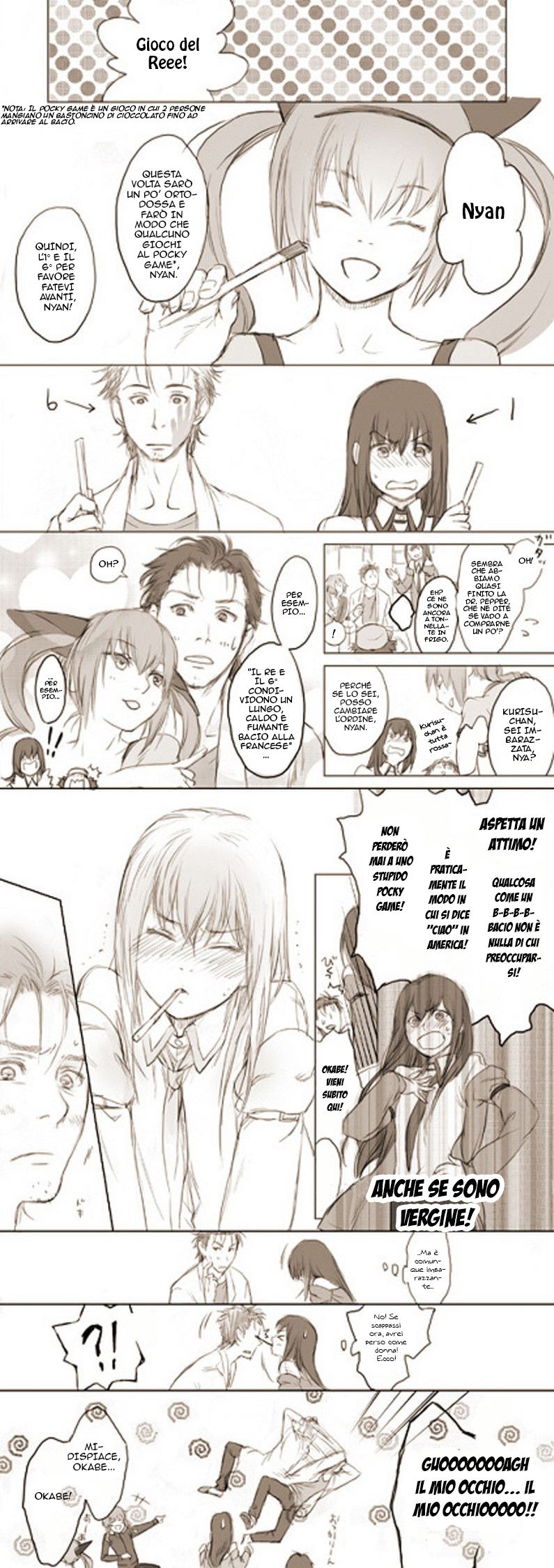 Steins;Gate - King's Game With Lab Members (Doujinshi) Oneshot 第3页