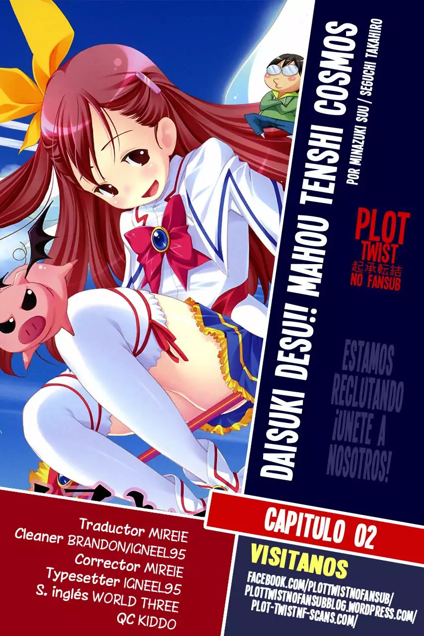 Daisuki desu!! Mahou Tenshi Cosmos Vol. 1 Ch. 2 第1页
