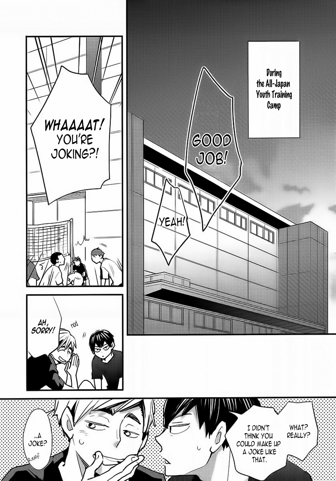 Haikyu!! - Utsuwa no Ookisa Shindansho (Doujinshi) 第4页