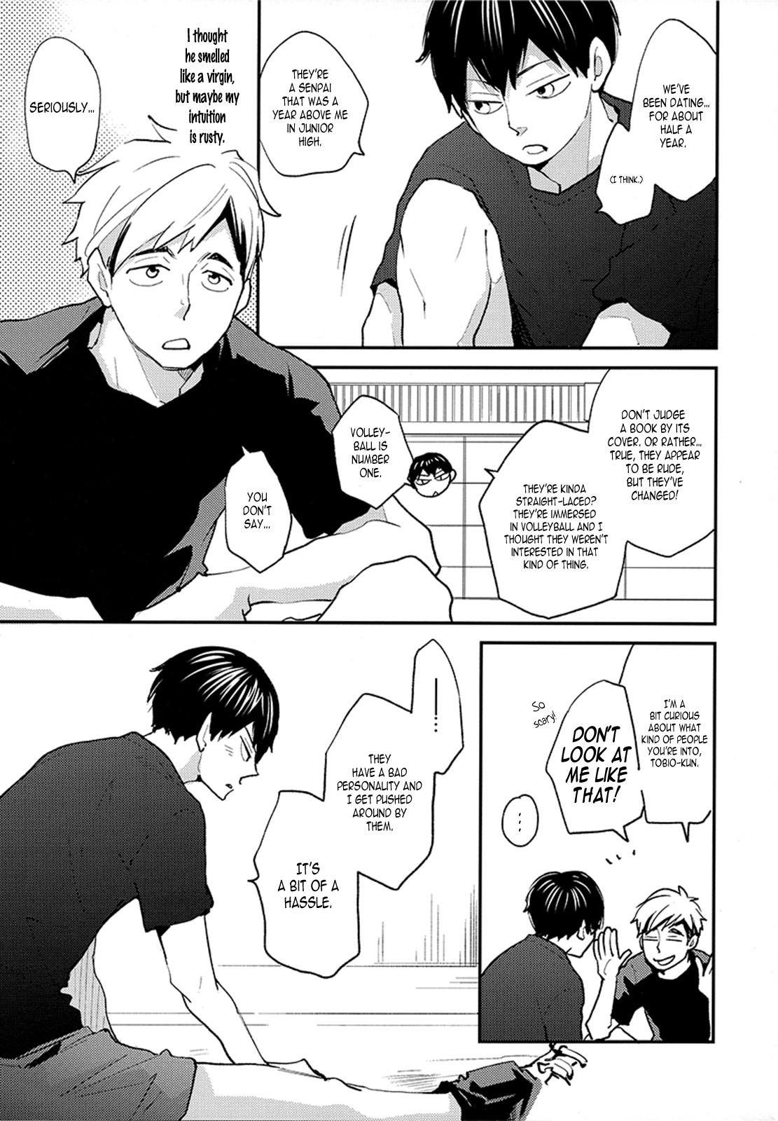 Haikyu!! - Utsuwa no Ookisa Shindansho (Doujinshi) 第5页