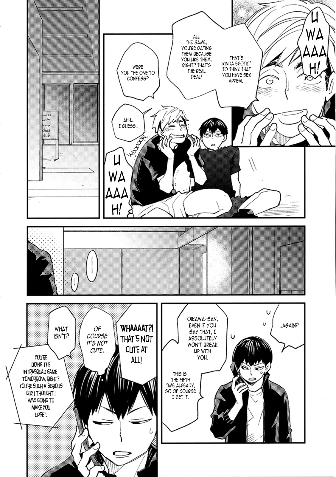 Haikyu!! - Utsuwa no Ookisa Shindansho (Doujinshi) 第6页