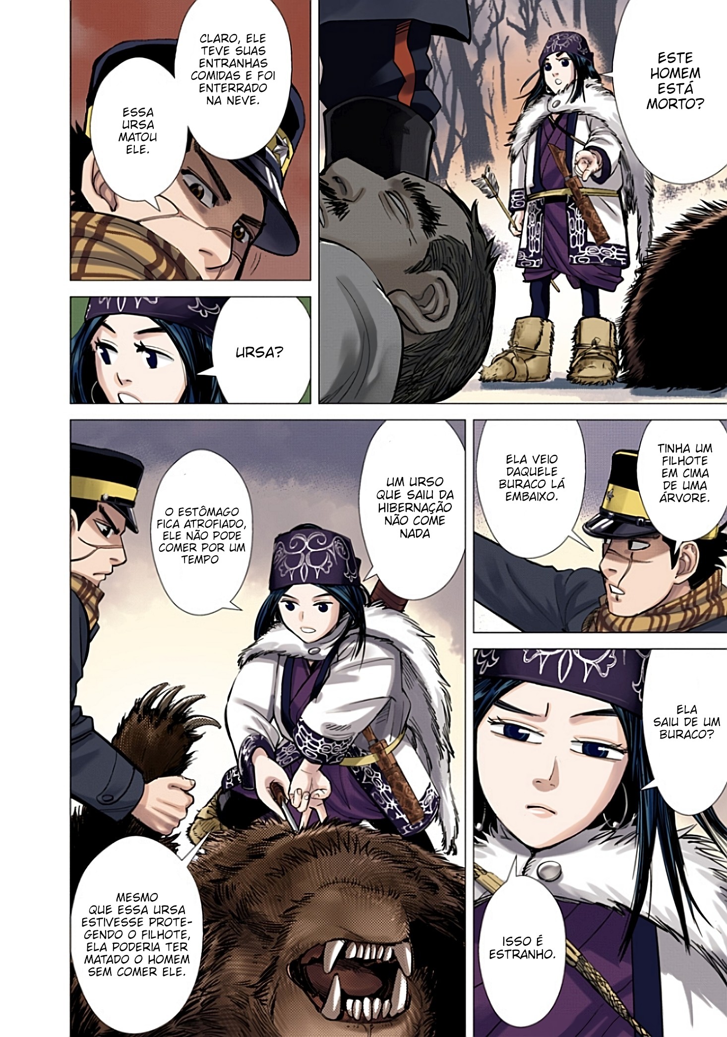 Golden Kamuy (Official Colored) Sugimoto, o imortal 第43页