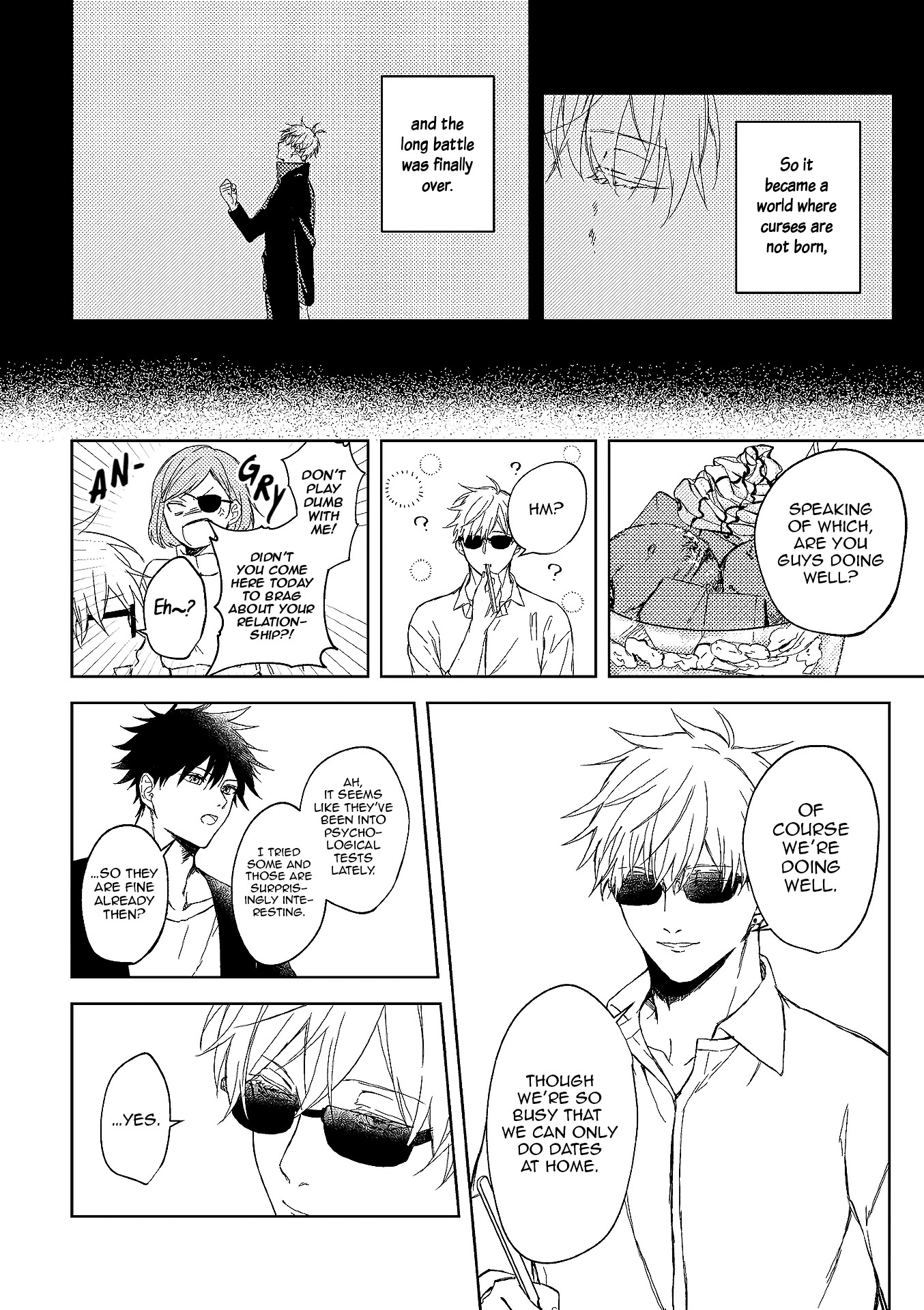 Jujutsu Kaisen - Kimi no Koufukuron (Doujinshi) Your Theory of Happiness (Above) 第9页