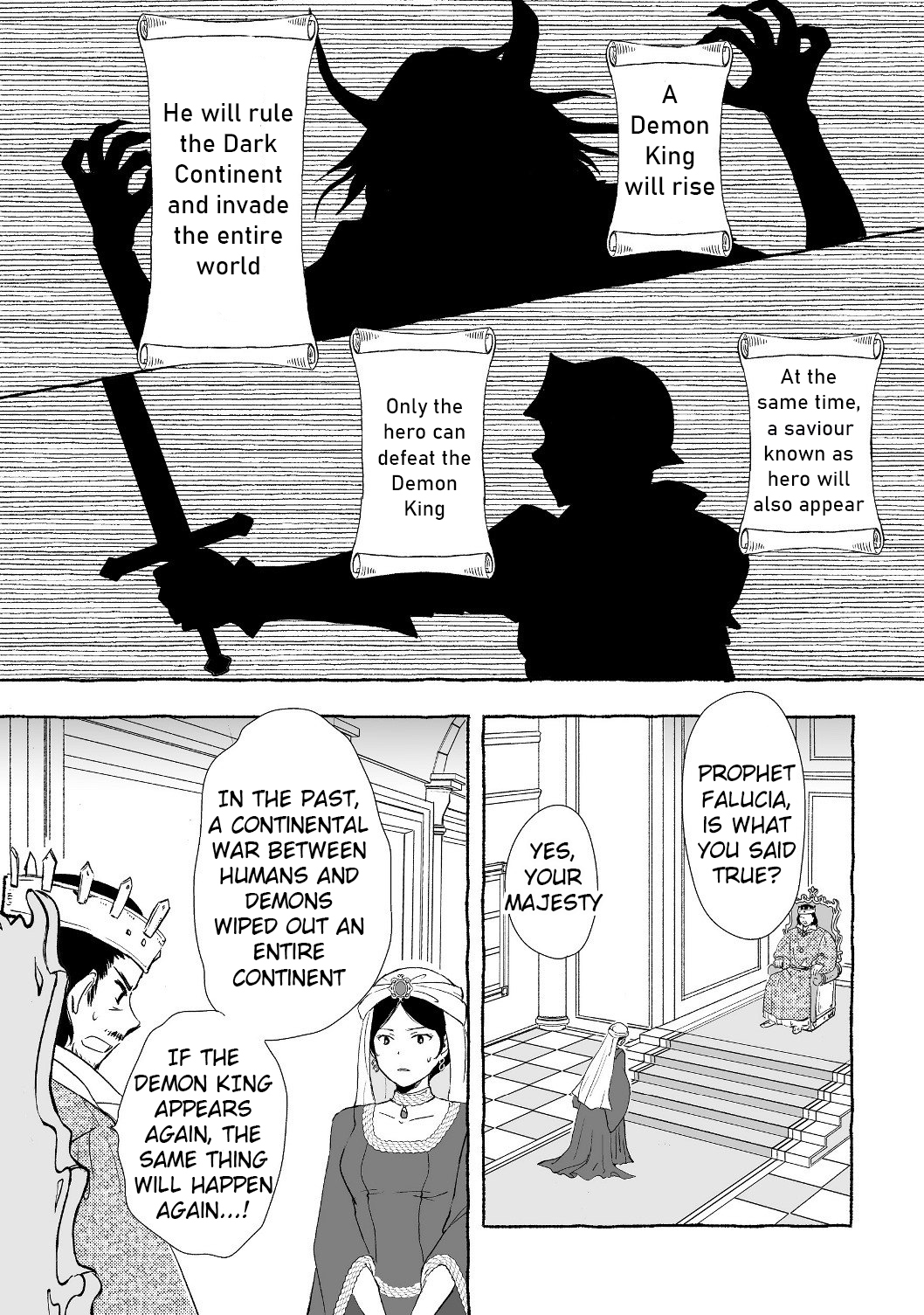 Ossan, Yuusha to Maou wo Hirou Vol. 1 Ch. 1.1 第2页