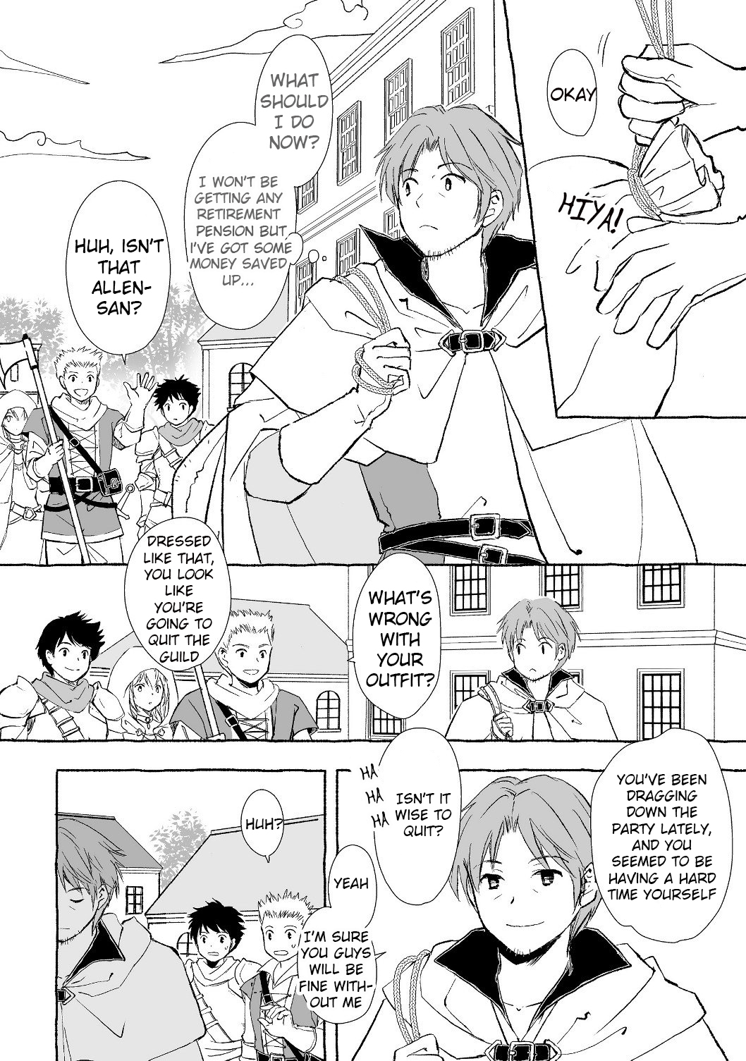 Ossan, Yuusha to Maou wo Hirou Vol. 1 Ch. 1.1 第7页