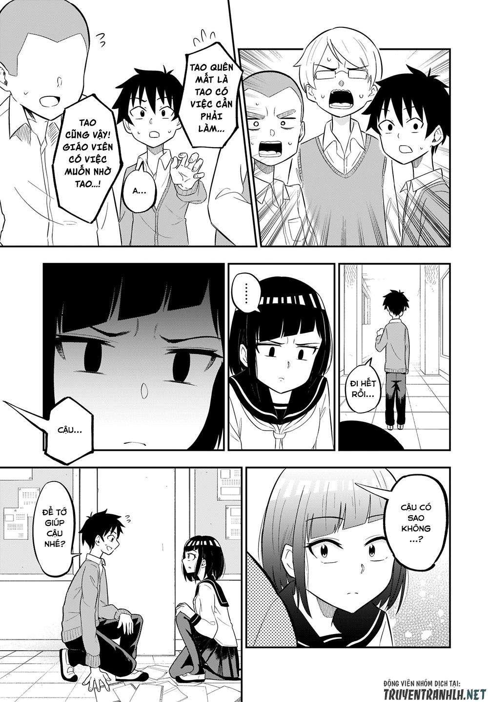 Classmate no Tanaka-san wa Sugoku Kowai Vol. 1 Ch. 1 第9页