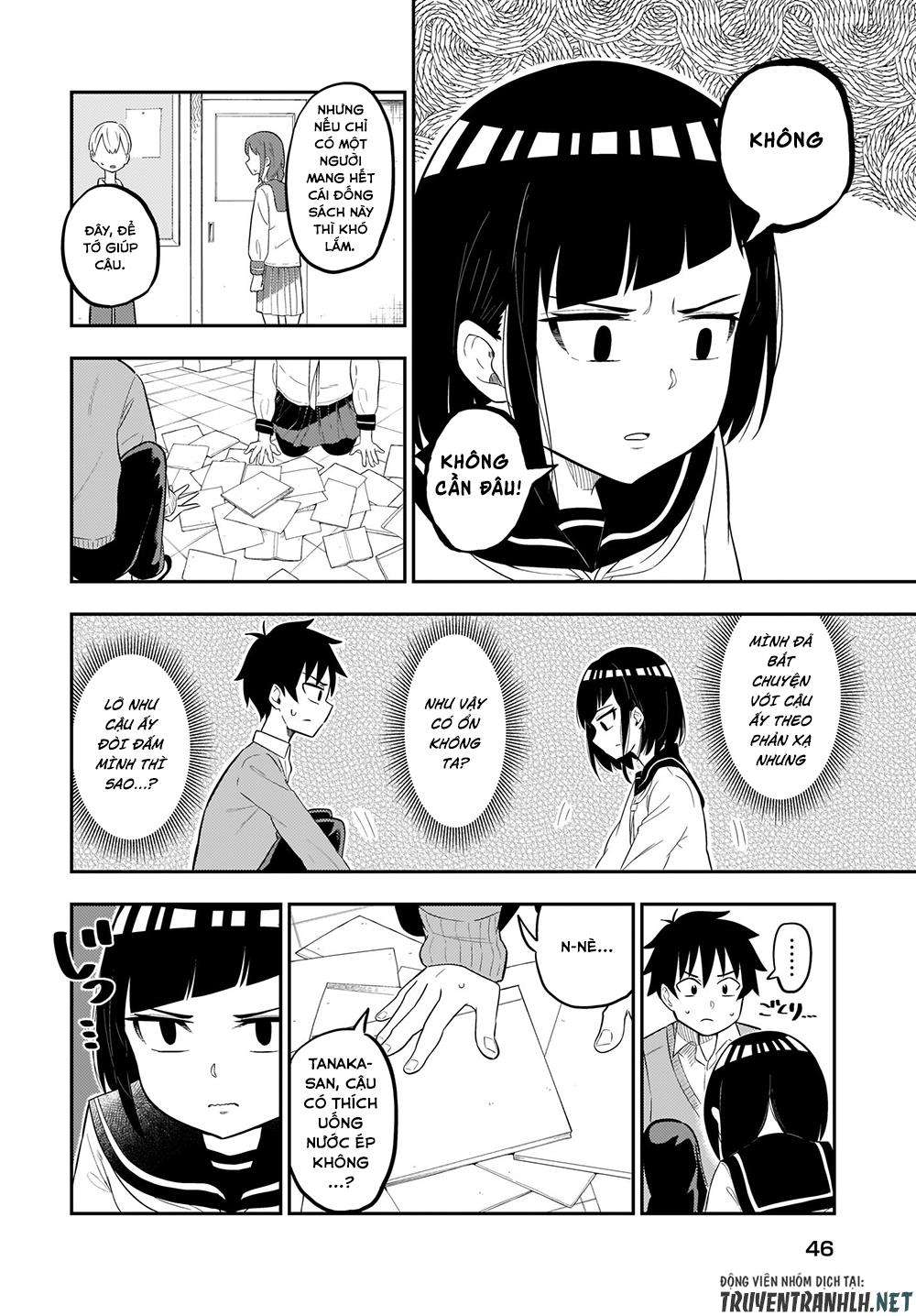 Classmate no Tanaka-san wa Sugoku Kowai Vol. 1 Ch. 1 第10页