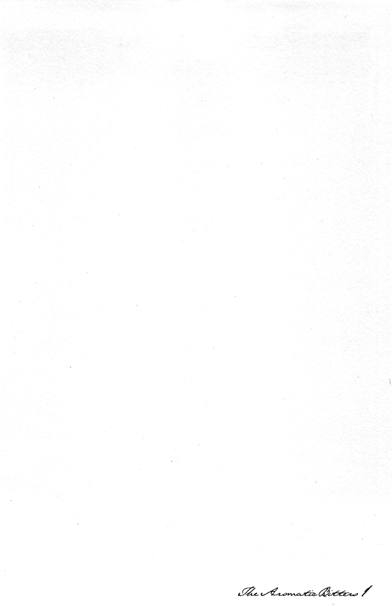 Aromatic Bitters Vol. 1 Ch. 3 第2页