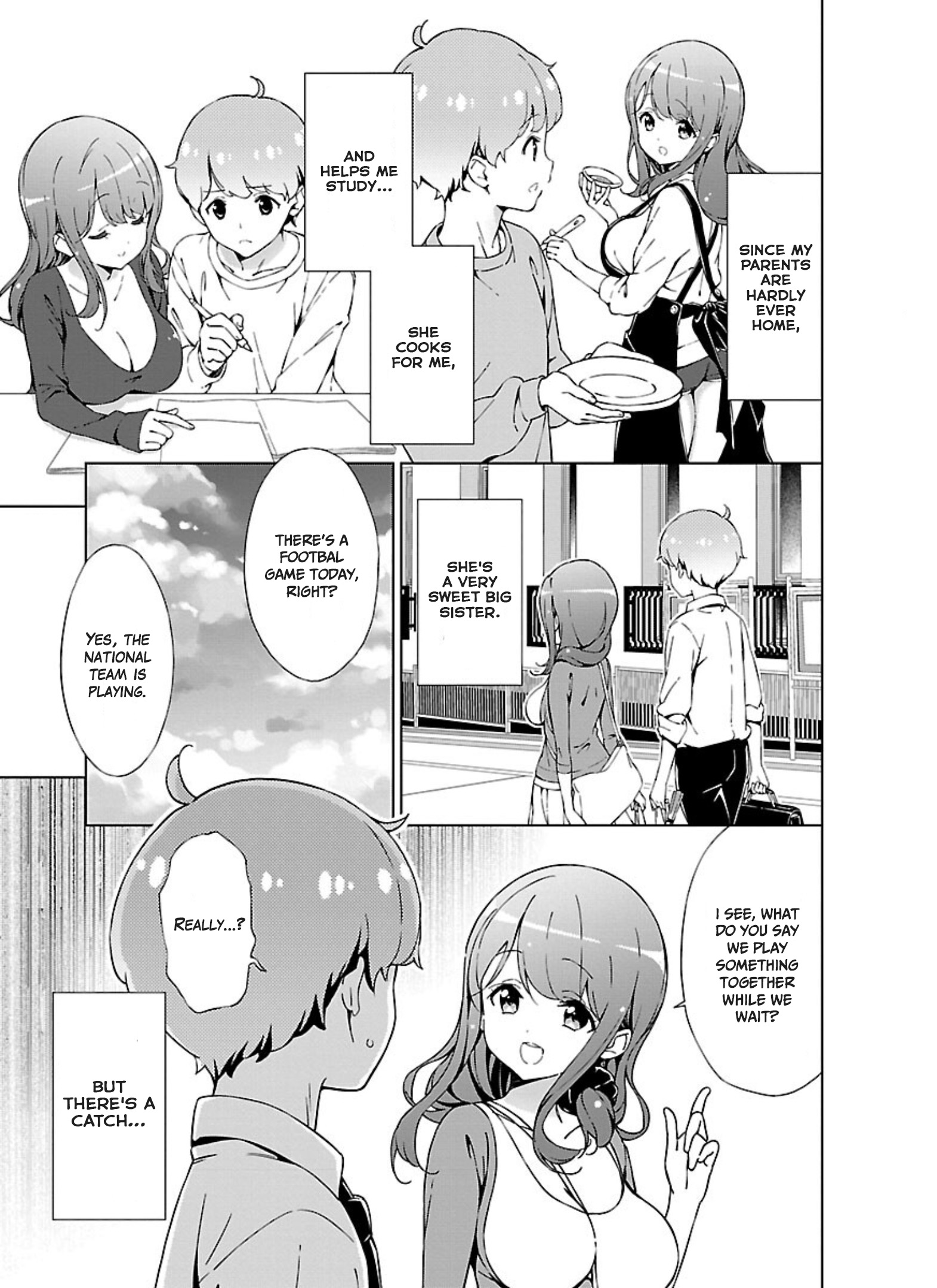 Onee-chan wa Game wo Suruto Hito ga Kawaru Onee-chan 第3页