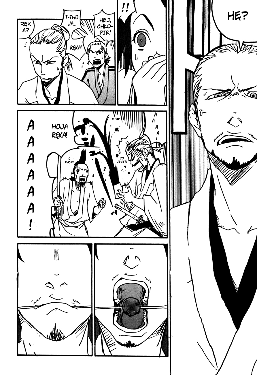 Samurai Champloo Wszyscy troje są zabójcami! ...Właściwie to tylko dwoje. 第13页