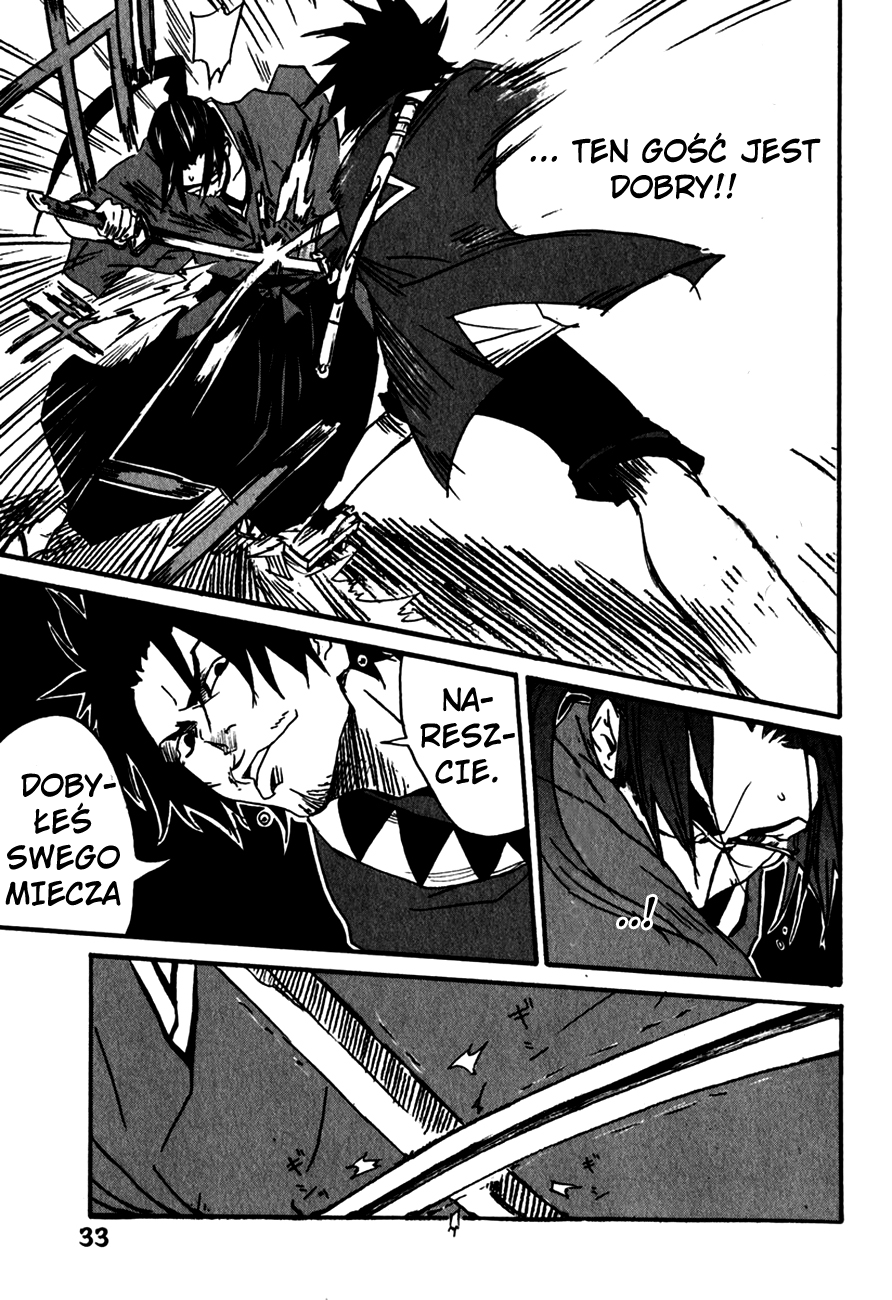 Samurai Champloo Wszyscy troje są zabójcami! ...Właściwie to tylko dwoje. 第32页