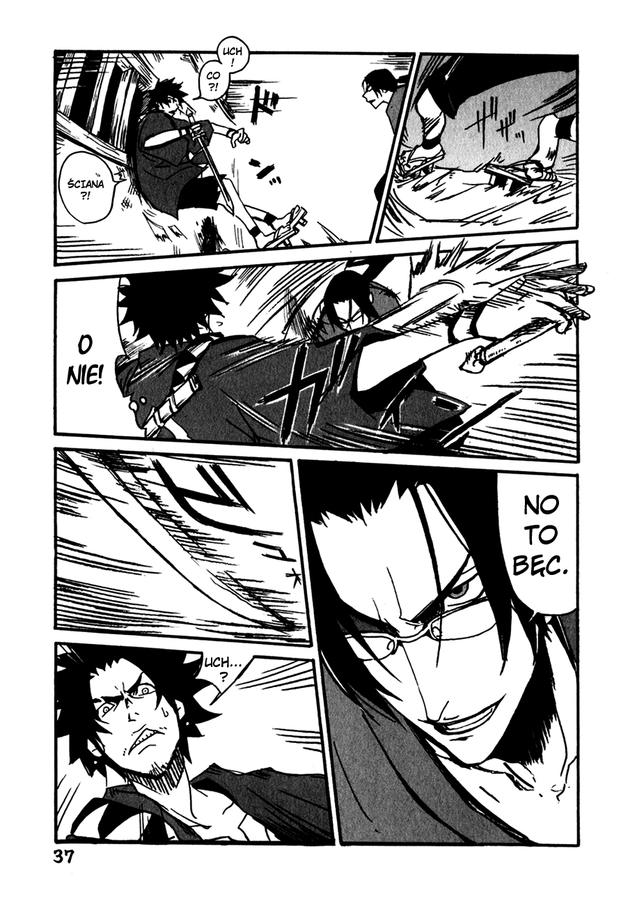 Samurai Champloo Wszyscy troje są zabójcami! ...Właściwie to tylko dwoje. 第36页