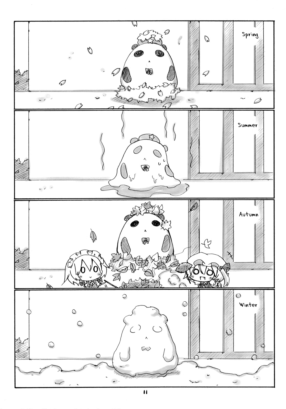 Touhou - Saku Saku Panda (Doujinshi) Oneshot 第12页