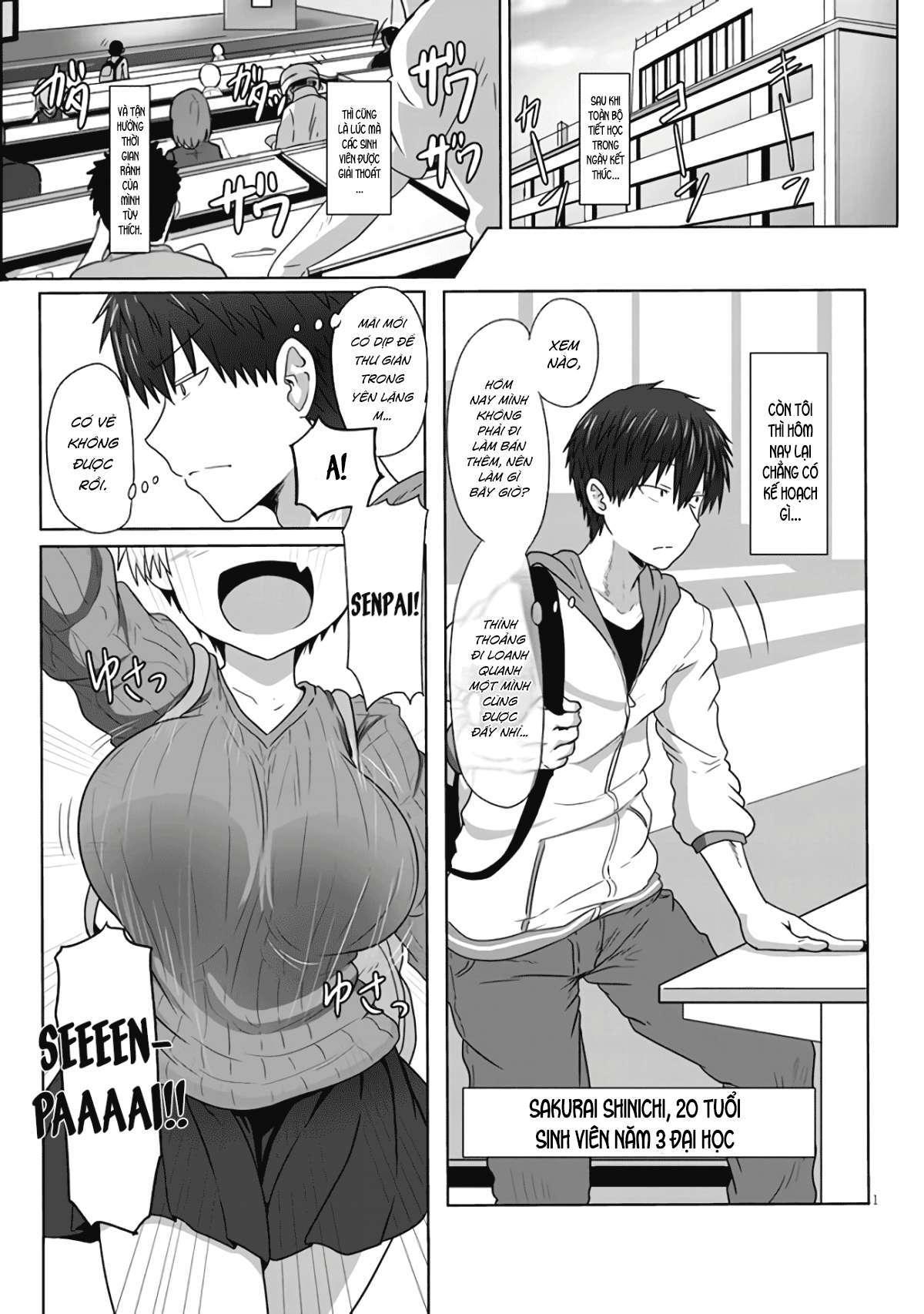 Uzaki-chan wa Asobitai! Vol. 1 Ch. 1.1 第2页