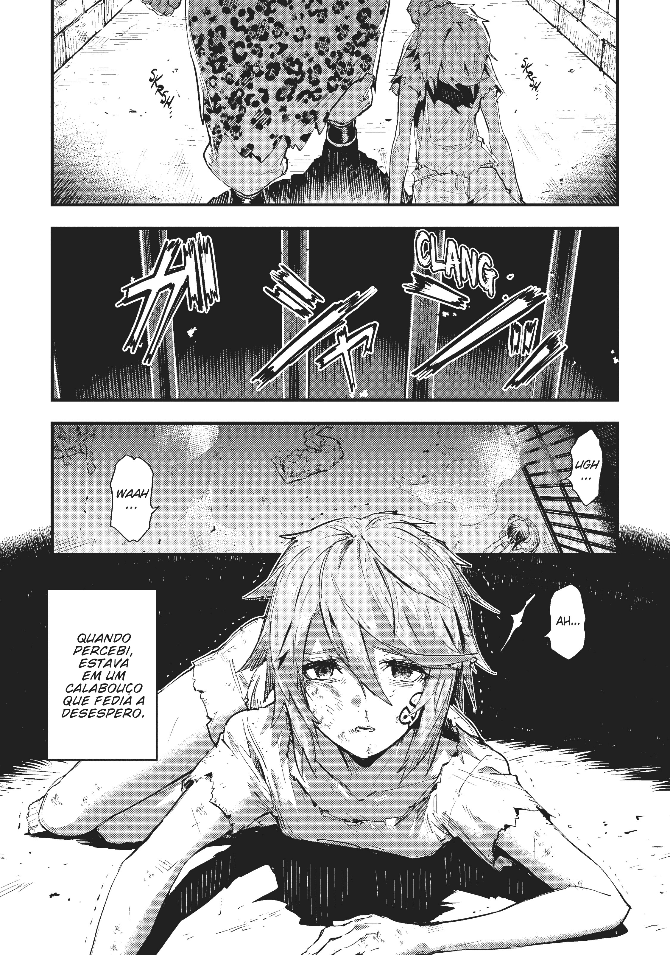 "Omae Gotoki ga Maou ni Kateru to Omouna" to Yuusha Party wo Tsuihou sareta node, Outo de Kimama ni Kurashitai the Comic Maldição Abençoada 第2页