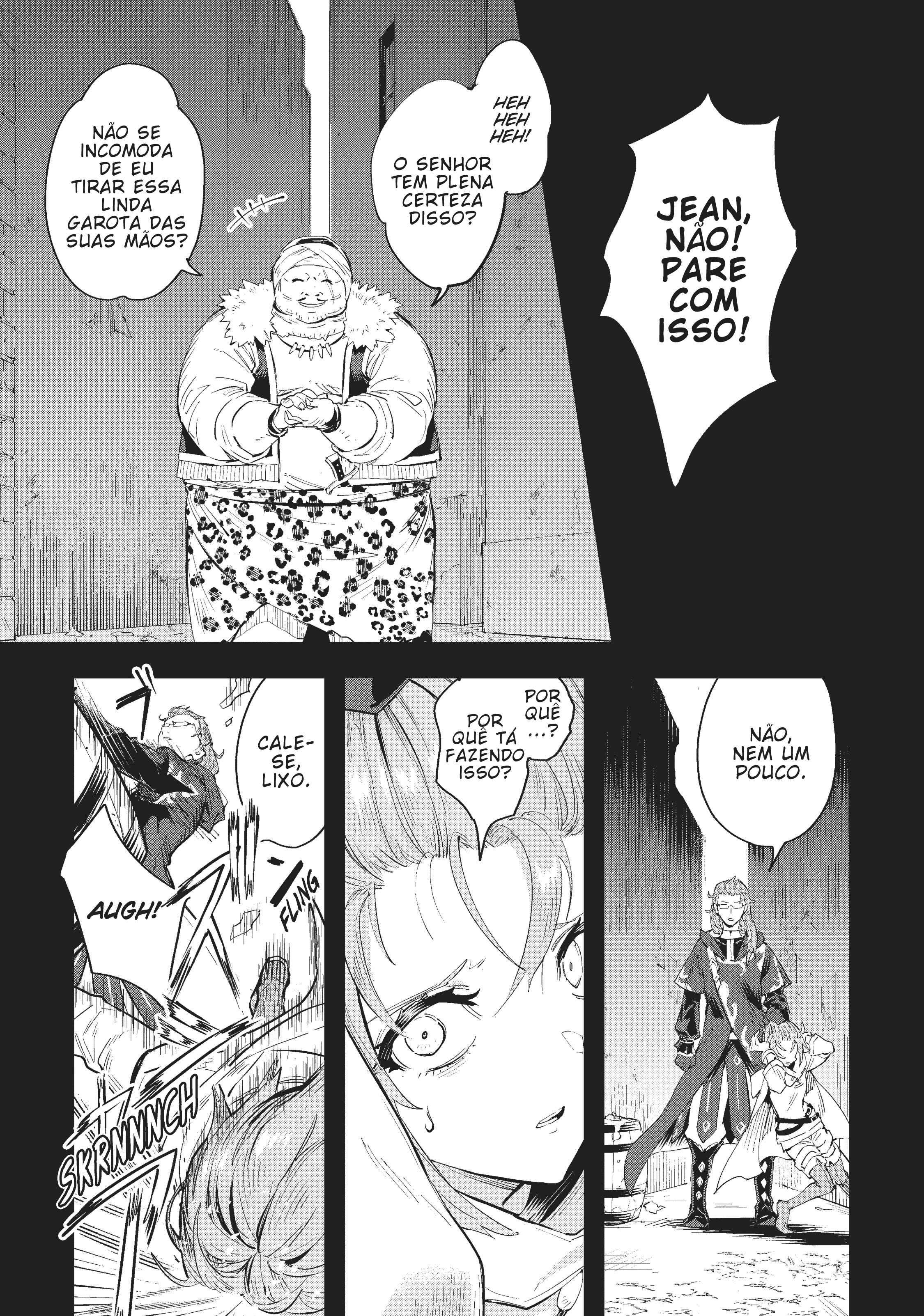 "Omae Gotoki ga Maou ni Kateru to Omouna" to Yuusha Party wo Tsuihou sareta node, Outo de Kimama ni Kurashitai the Comic Maldição Abençoada 第14页