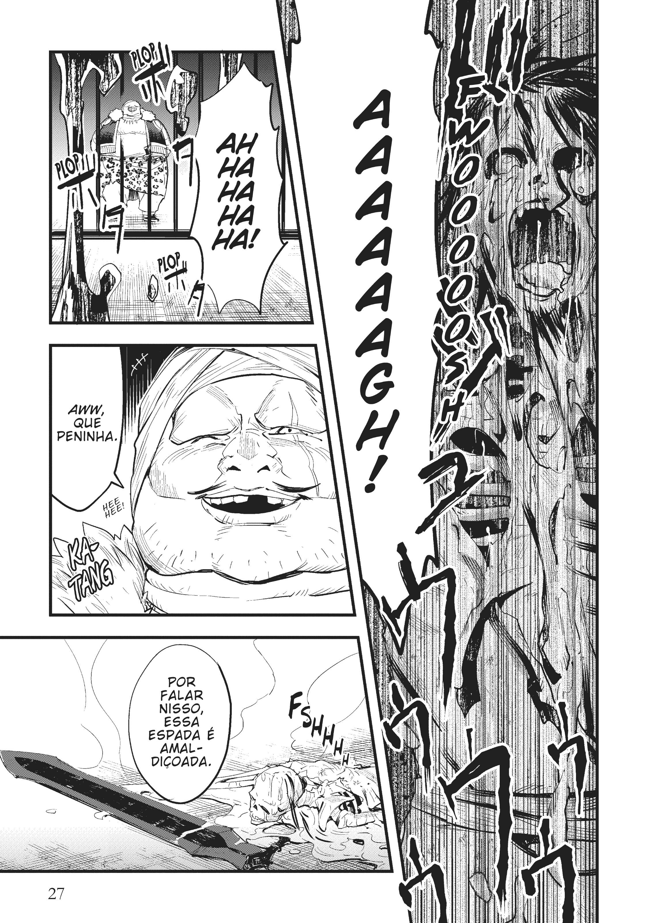"Omae Gotoki ga Maou ni Kateru to Omouna" to Yuusha Party wo Tsuihou sareta node, Outo de Kimama ni Kurashitai the Comic Maldição Abençoada 第25页