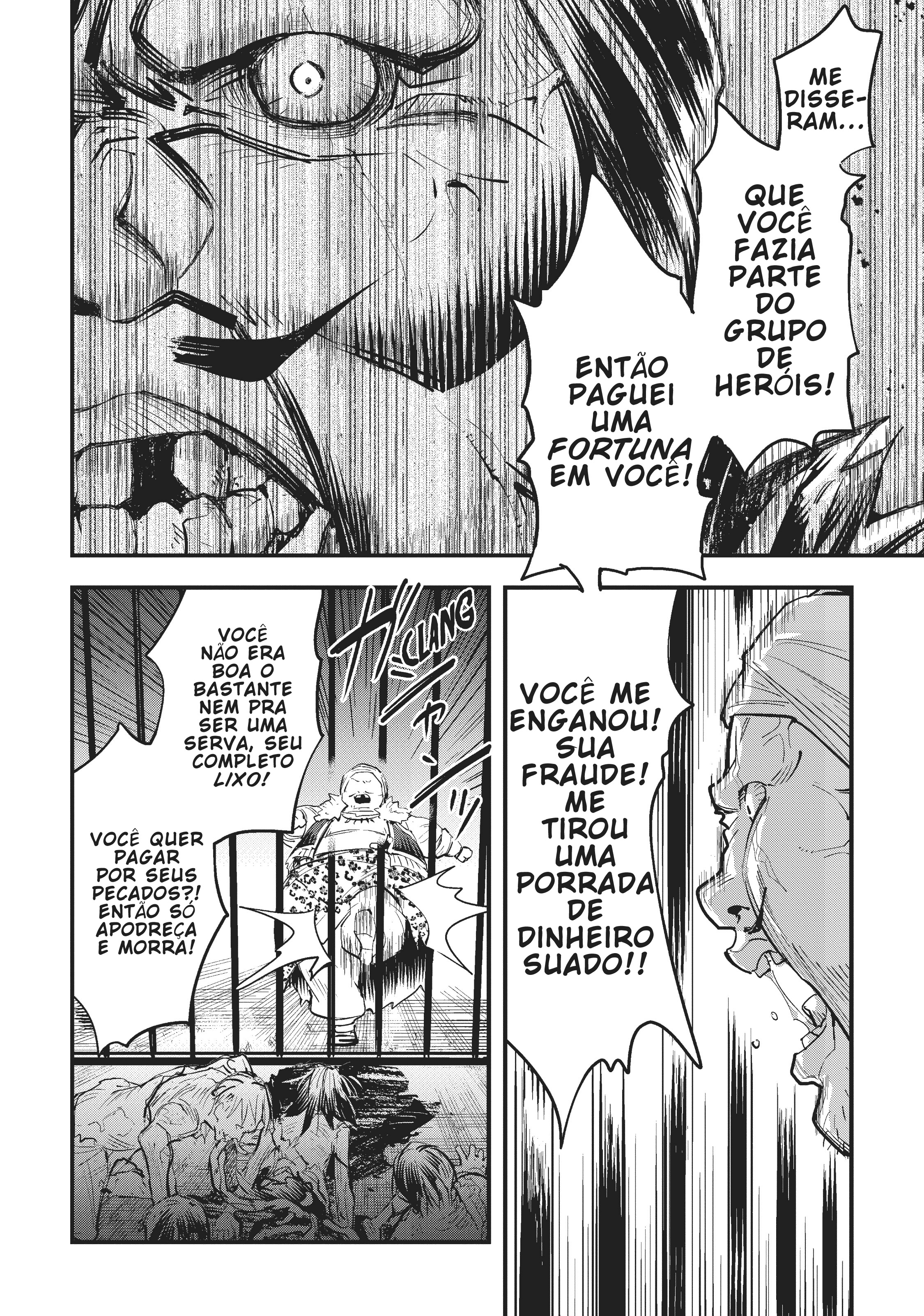 "Omae Gotoki ga Maou ni Kateru to Omouna" to Yuusha Party wo Tsuihou sareta node, Outo de Kimama ni Kurashitai the Comic Maldição Abençoada 第28页