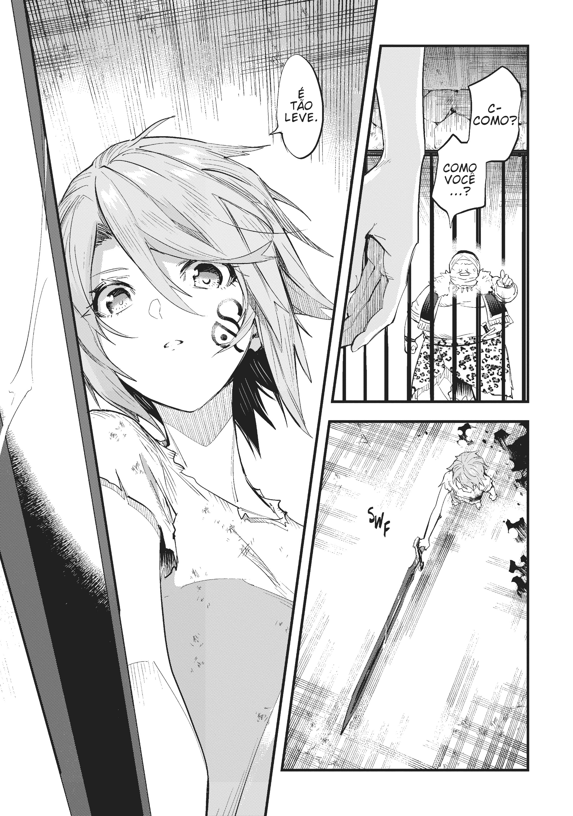 "Omae Gotoki ga Maou ni Kateru to Omouna" to Yuusha Party wo Tsuihou sareta node, Outo de Kimama ni Kurashitai the Comic Maldição Abençoada 第36页
