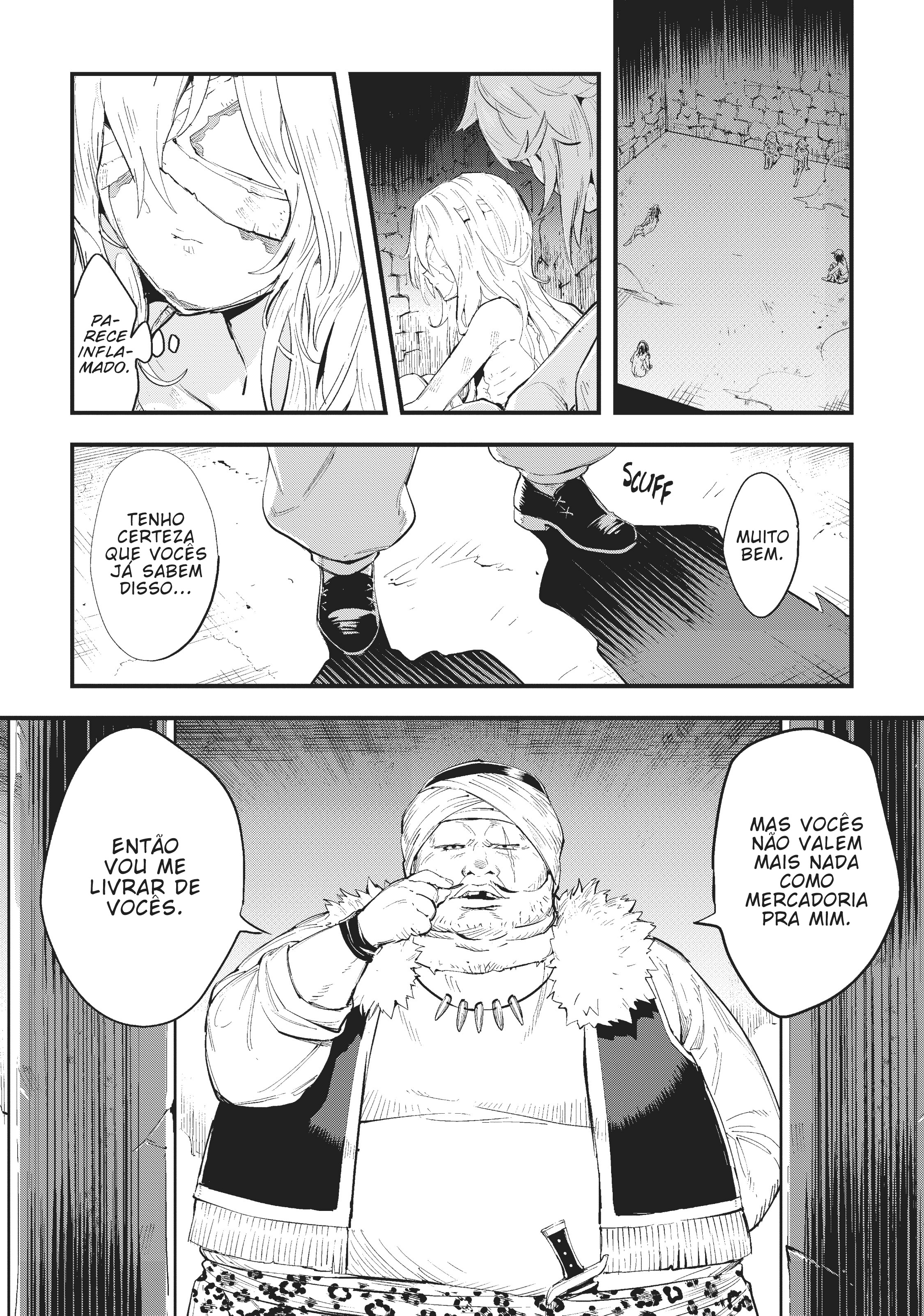"Omae Gotoki ga Maou ni Kateru to Omouna" to Yuusha Party wo Tsuihou sareta node, Outo de Kimama ni Kurashitai the Comic Maldição Abençoada 第5页
