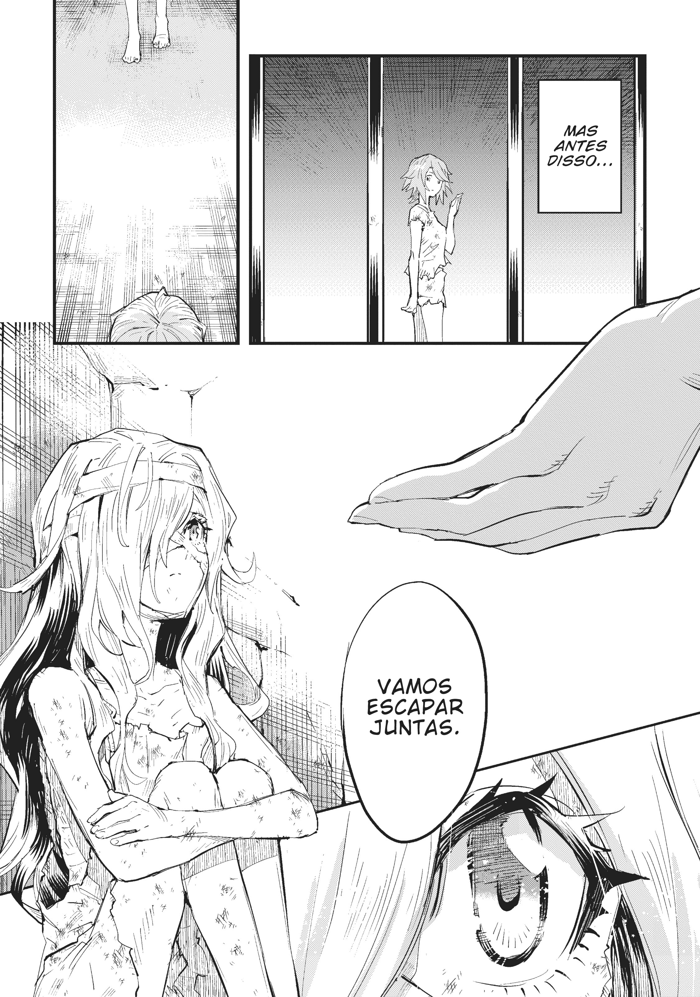 "Omae Gotoki ga Maou ni Kateru to Omouna" to Yuusha Party wo Tsuihou sareta node, Outo de Kimama ni Kurashitai the Comic Maldição Abençoada 第42页