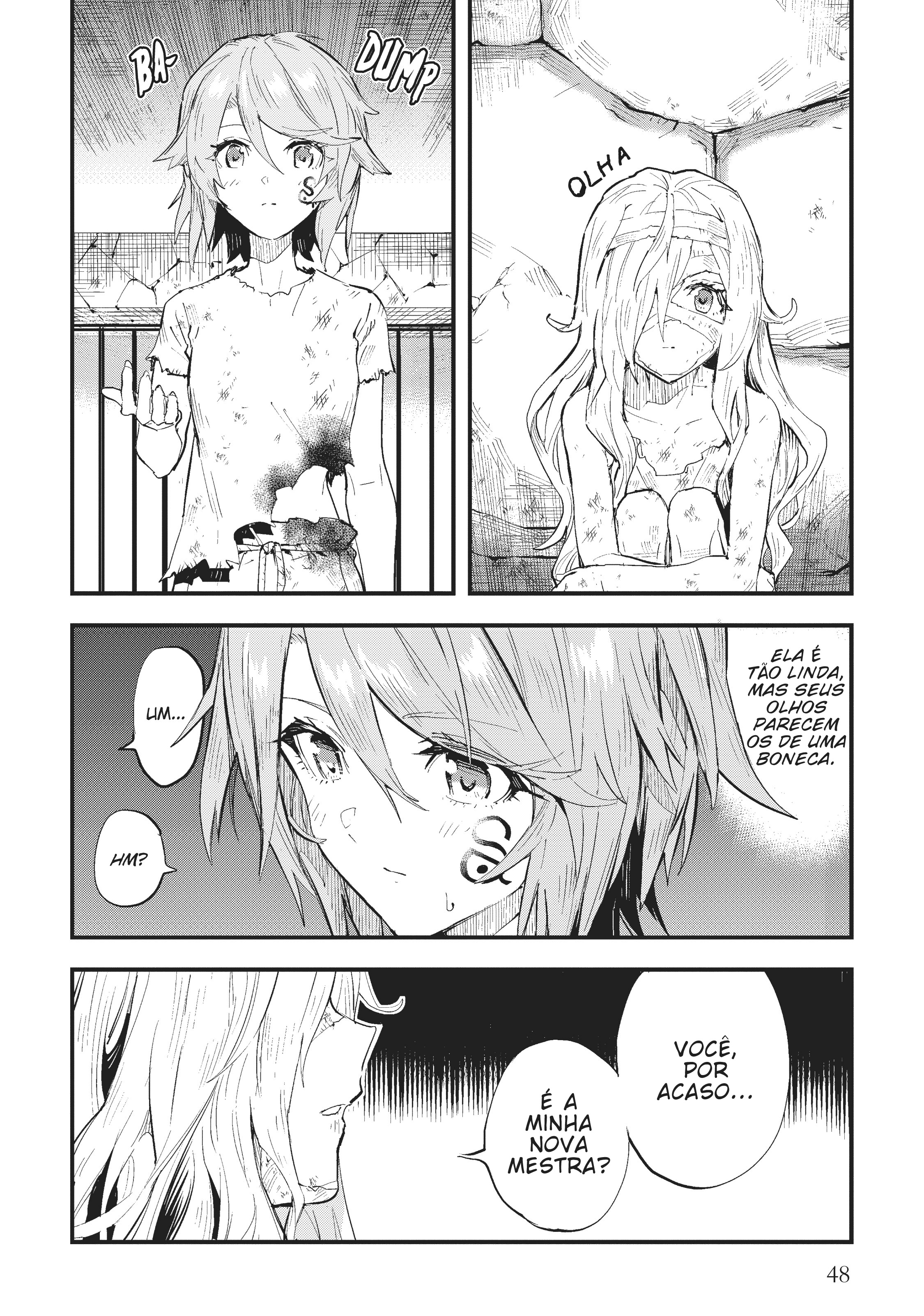 "Omae Gotoki ga Maou ni Kateru to Omouna" to Yuusha Party wo Tsuihou sareta node, Outo de Kimama ni Kurashitai the Comic Maldição Abençoada 第43页