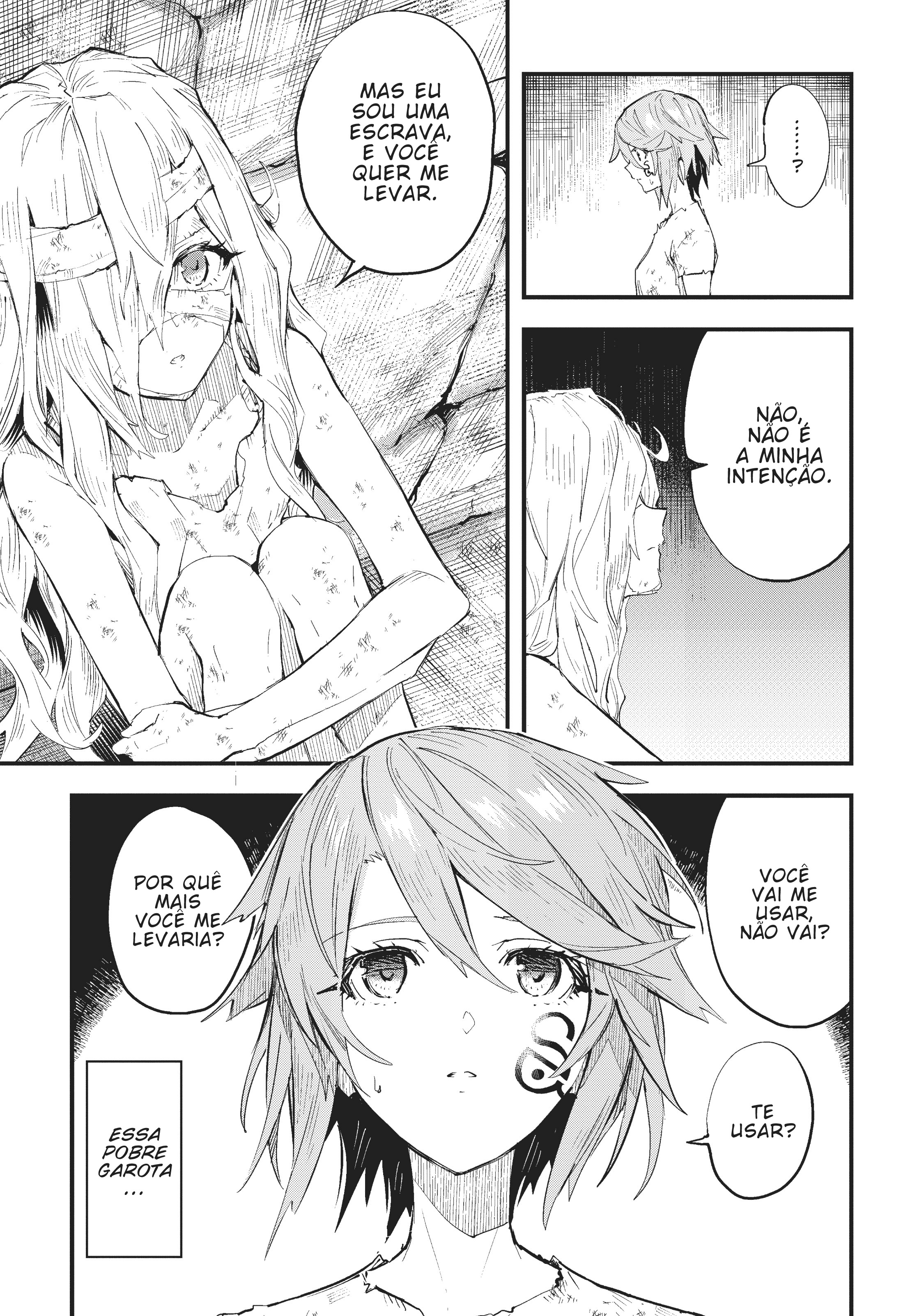 "Omae Gotoki ga Maou ni Kateru to Omouna" to Yuusha Party wo Tsuihou sareta node, Outo de Kimama ni Kurashitai the Comic Maldição Abençoada 第44页