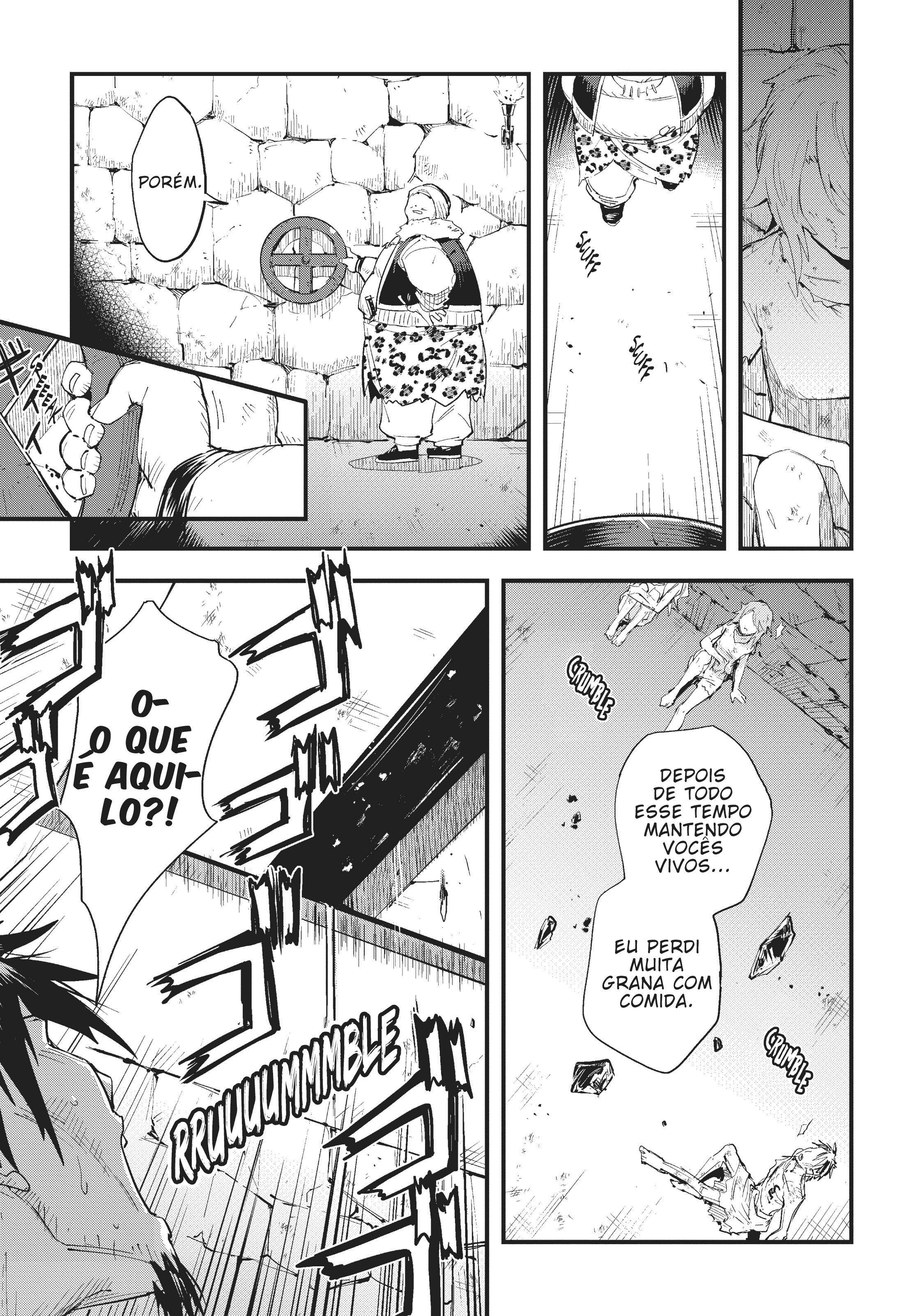 "Omae Gotoki ga Maou ni Kateru to Omouna" to Yuusha Party wo Tsuihou sareta node, Outo de Kimama ni Kurashitai the Comic Maldição Abençoada 第6页