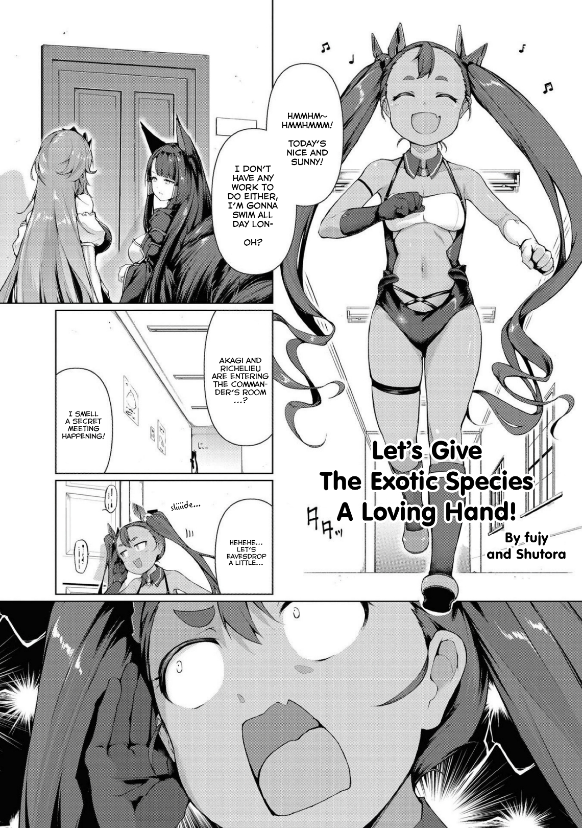 Azur Lane Comic Anthology Breaking!! Let's Give The Exotic Species A Loving Hand! 第1页