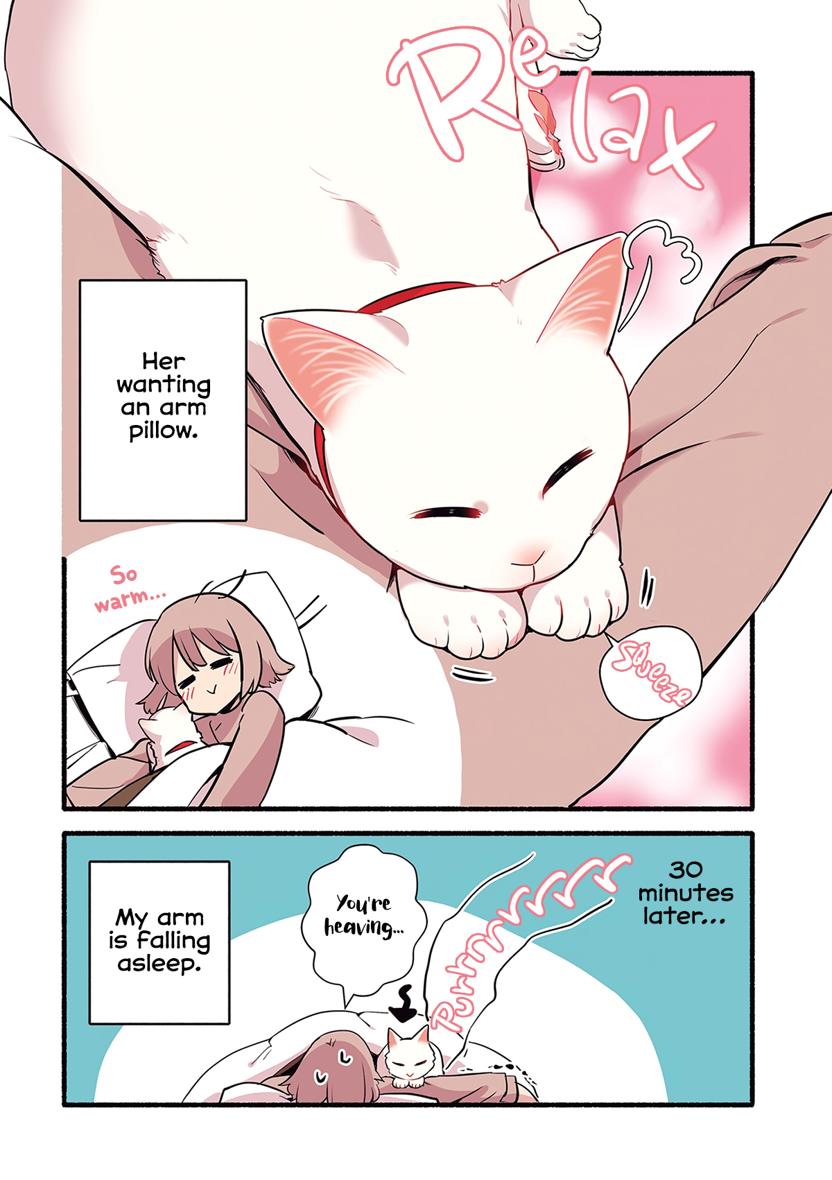 Aisaretagari no Shironeko Miko-san Miko And Mornings 第5页