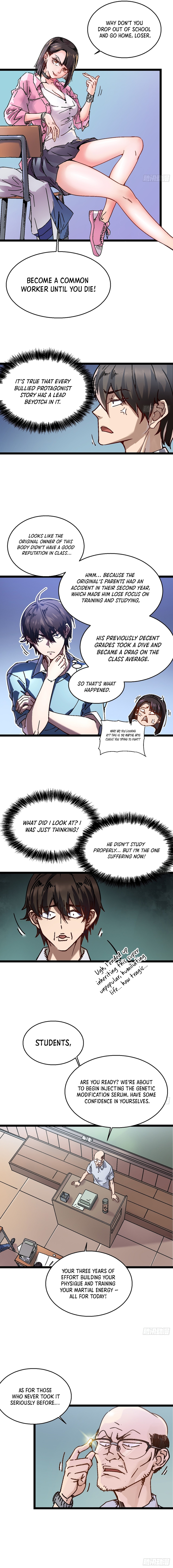 Martial Evolution: Start by Awakening the King of Monsters 第5页