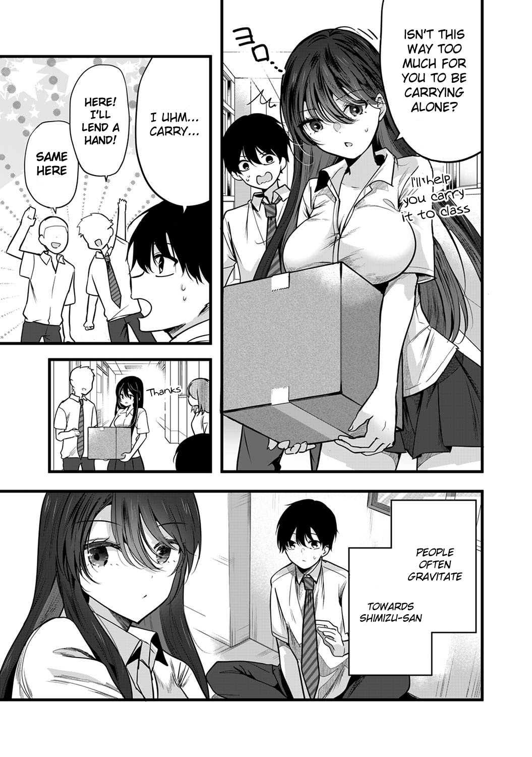 Boku wo Shirita Sugiru Shimizu-san Vol. 1 Ch. 1.1 第8页