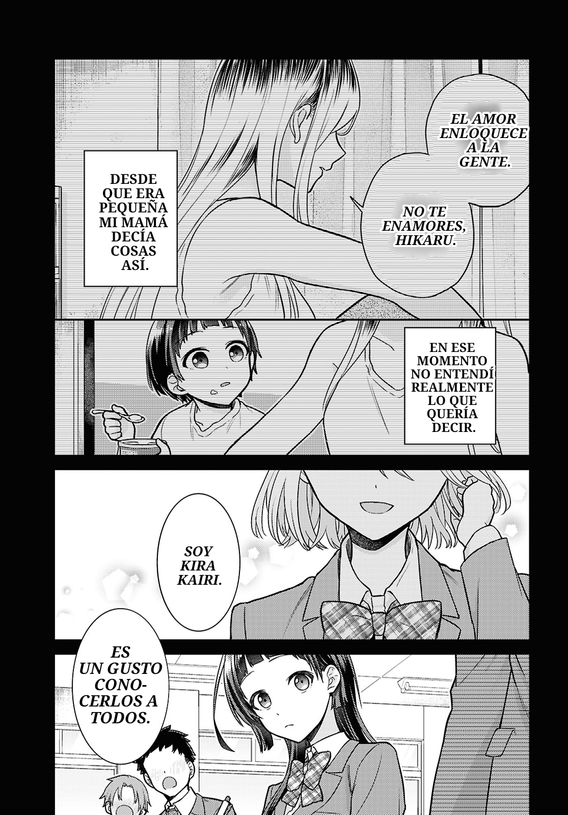 Yume to Koi de wa Tsuriawanai Te amo, por favor rechazame! 第3页