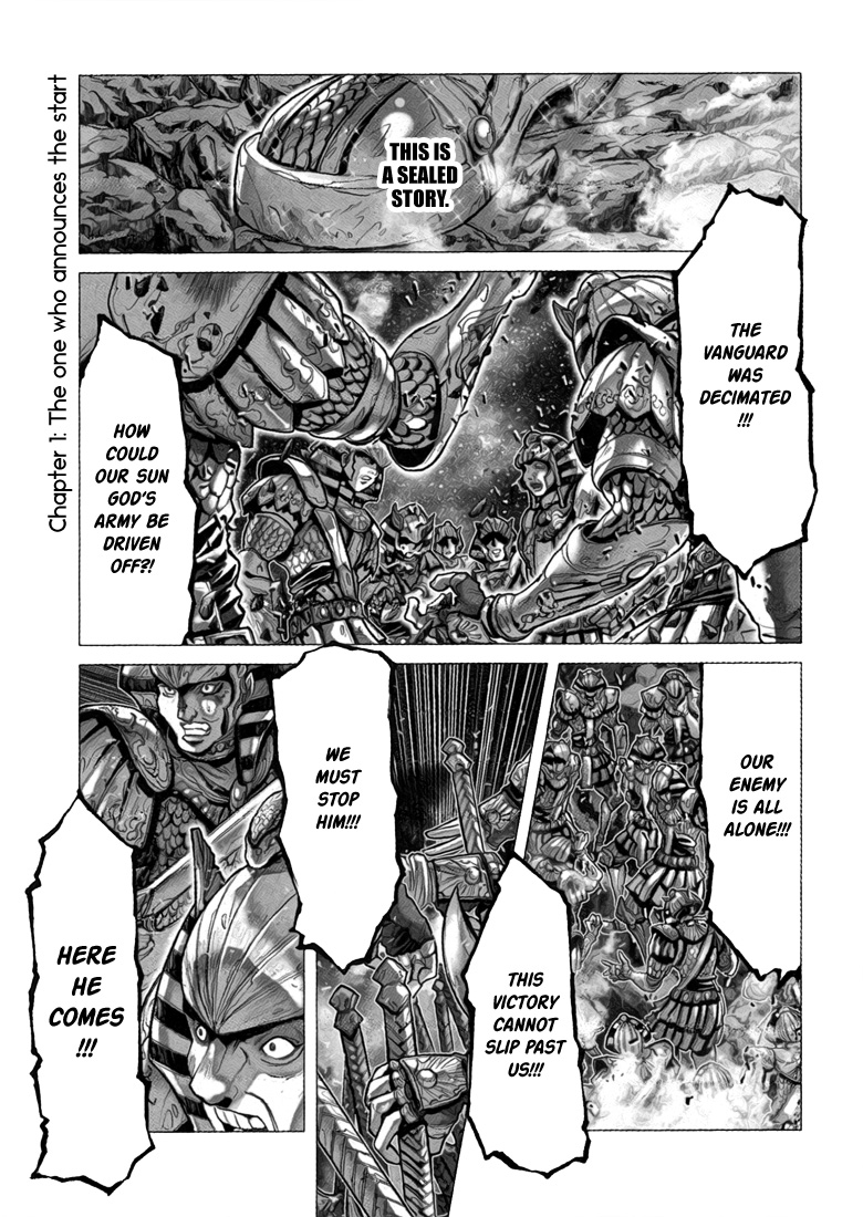 Saint Seiya: Episode G The one who announces the start 第1页