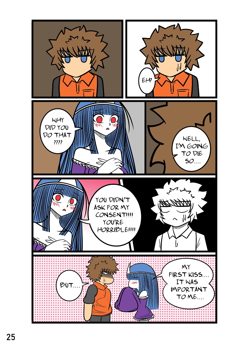 Oh My Ghost Webcomic Maya The Ghost and Loi The Human 第4页
