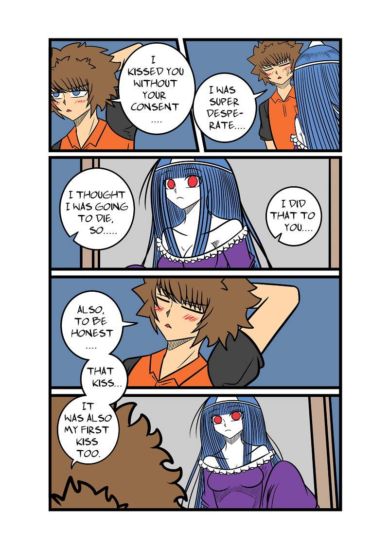 Oh My Ghost Webcomic Maya The Ghost and Loi The Human 第7页