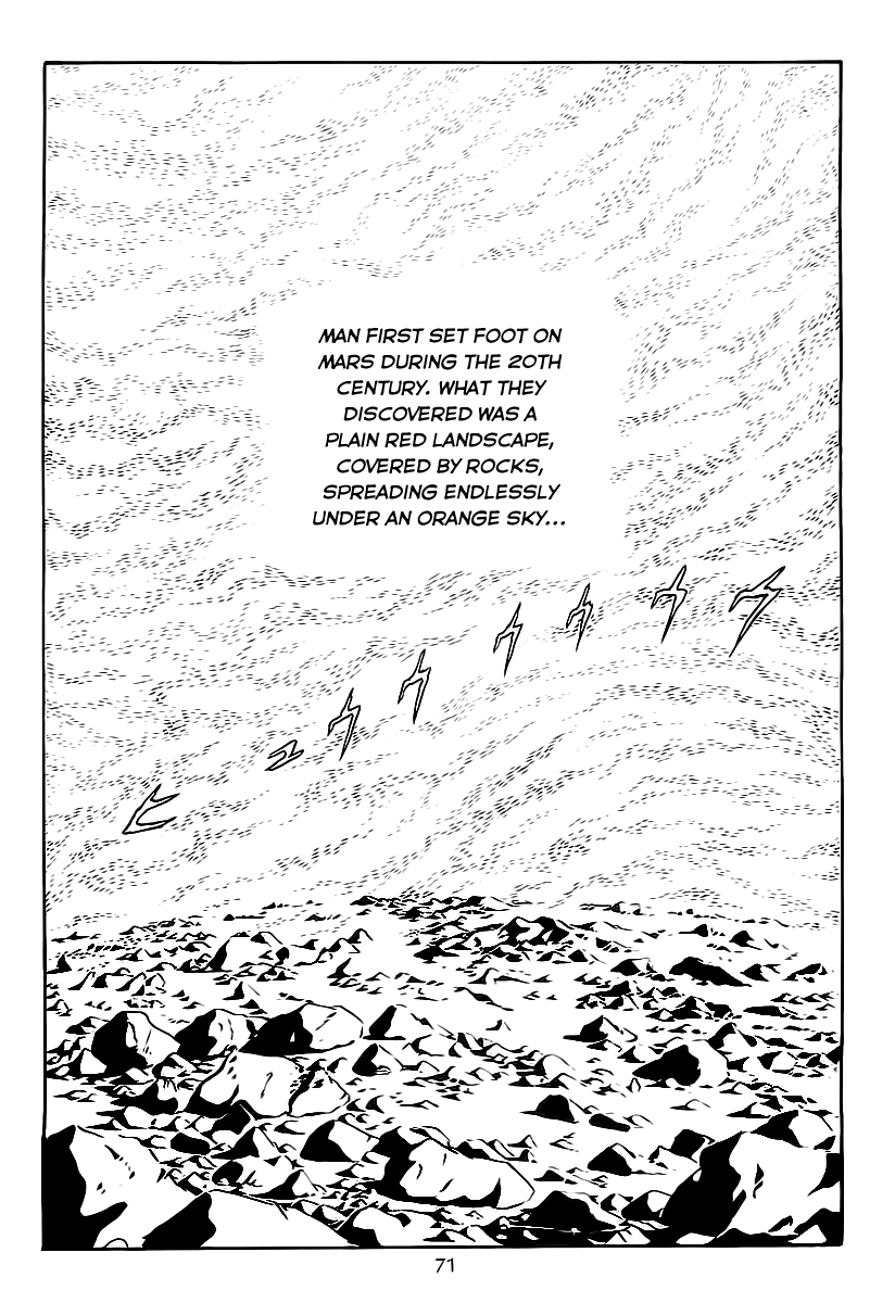Galaxy Express 999 The Red Wind of Mars 第1页