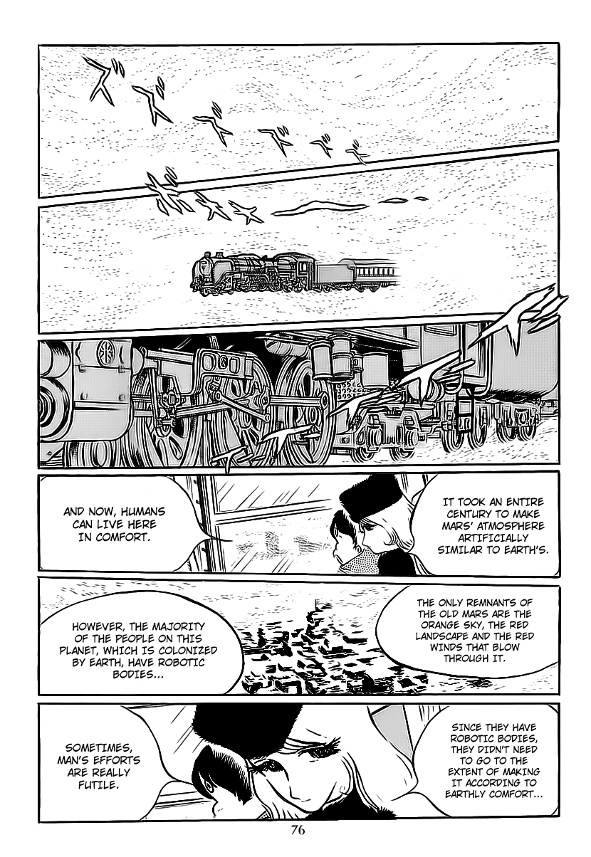 Galaxy Express 999 The Red Wind of Mars 第5页
