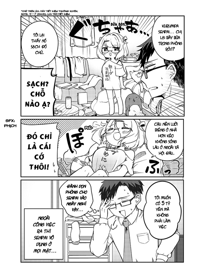 Kurumida-senpai no Guttara Kawaii Himitsu Bí mật và Tiền bối 第8页