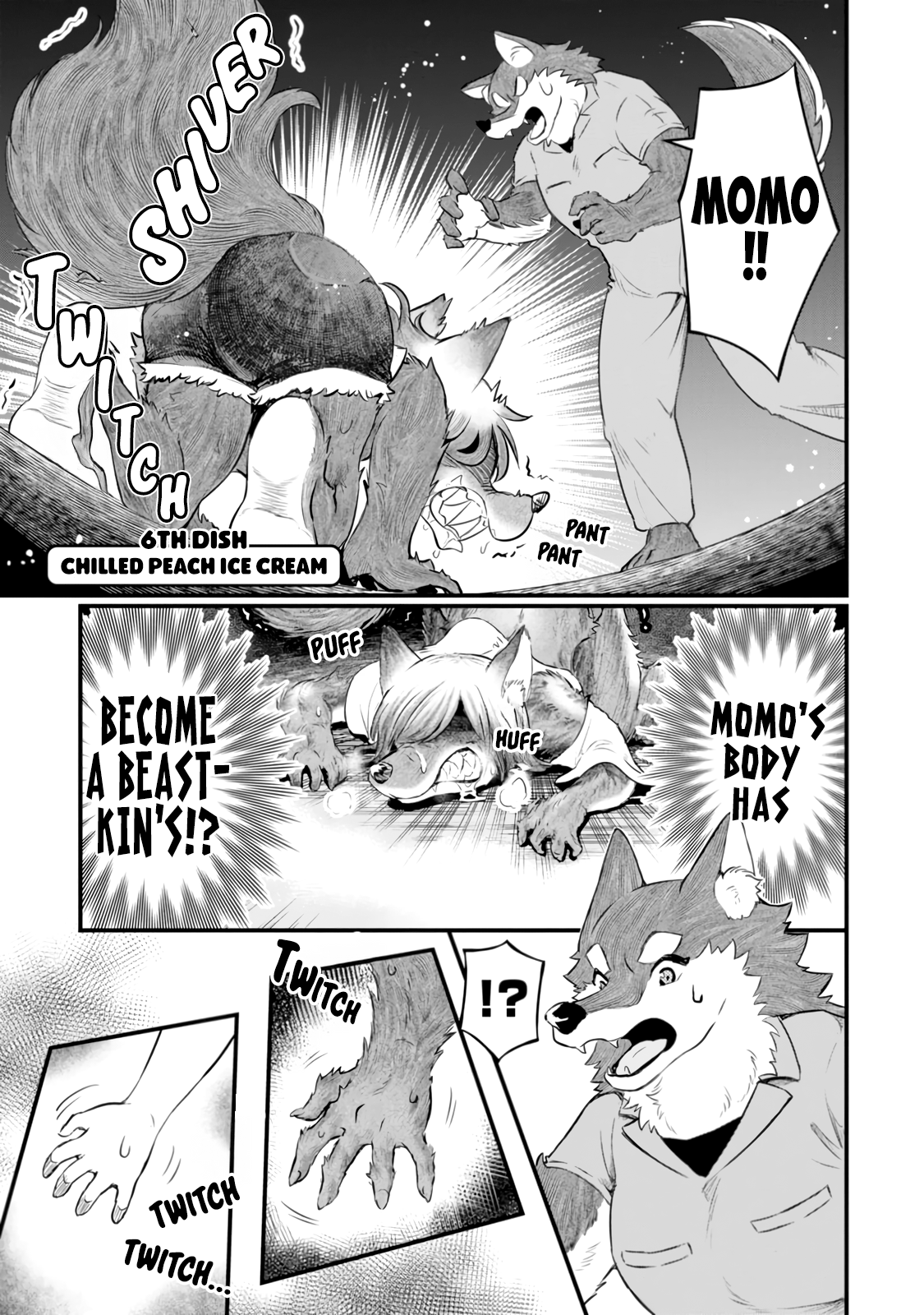 Kemomimi Shoujo no Shiawase Gohan Chilled Peach Ice Cream 第3页