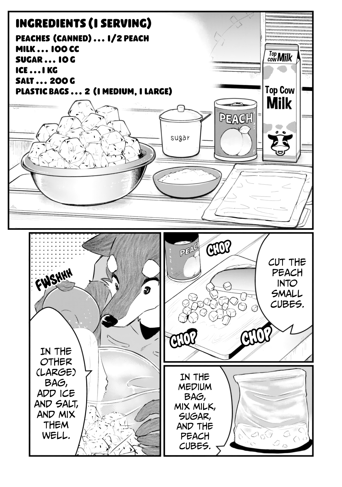 Kemomimi Shoujo no Shiawase Gohan Chilled Peach Ice Cream 第21页