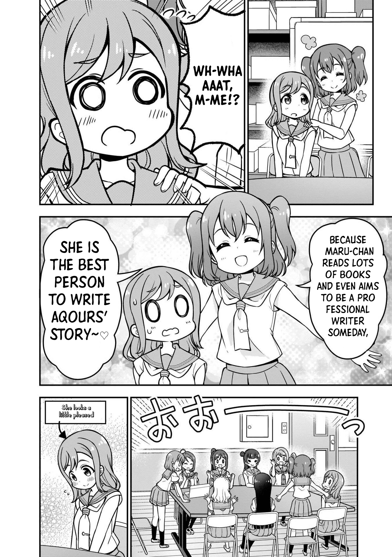 Love Live! Sunshine!! Maru's 4-Koma Starting out of Nowhere 第8页