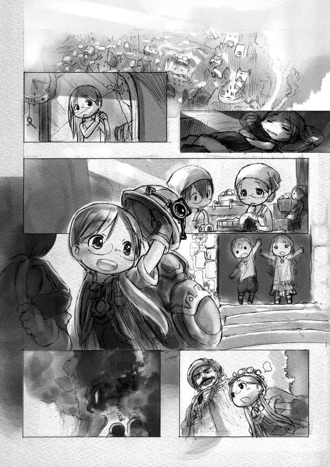 Made in Abyss Оус, город у Бездны 第30页