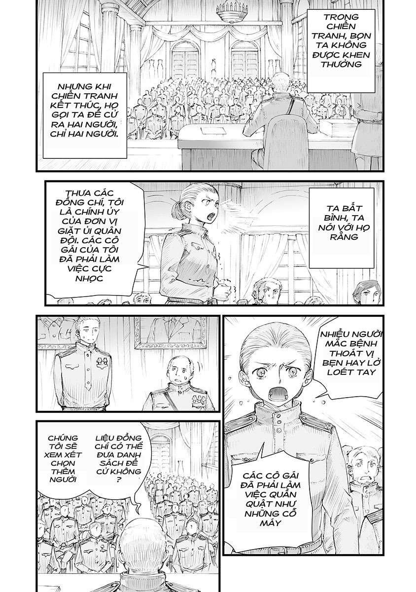 Sensou wa Onna no Kao wo Shiteinai Quân đoàn giặt ủi 第20页