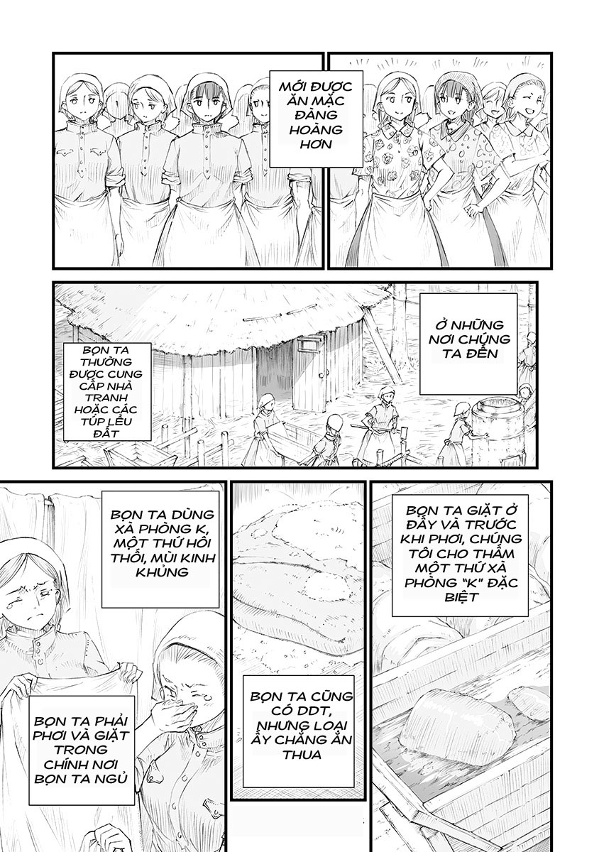 Sensou wa Onna no Kao wo Shiteinai Quân đoàn giặt ủi 第9页