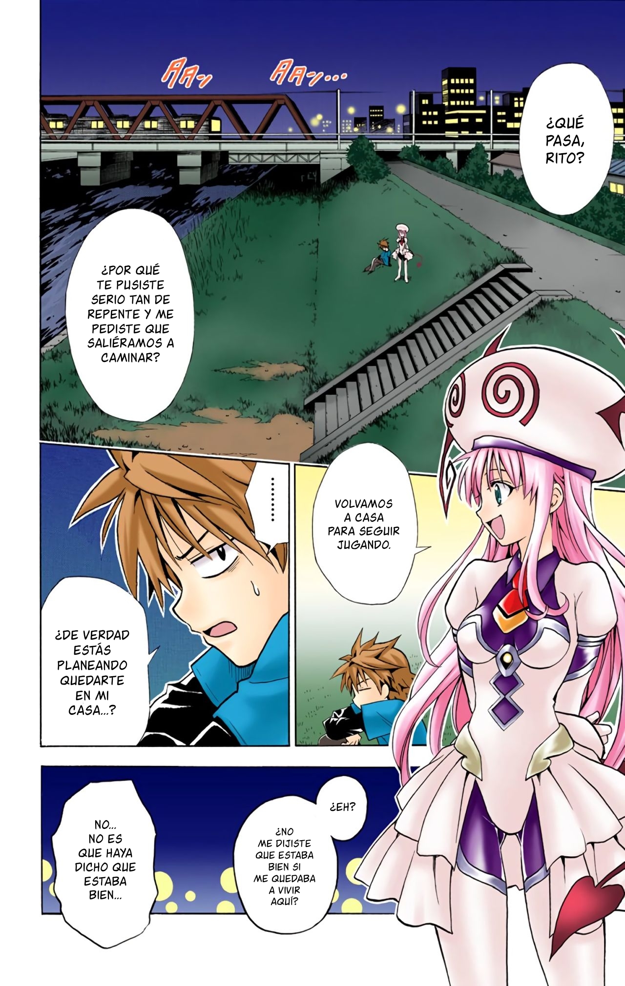 To Love Ru (Official Colored) Un Mensajero Galáctico 第3页